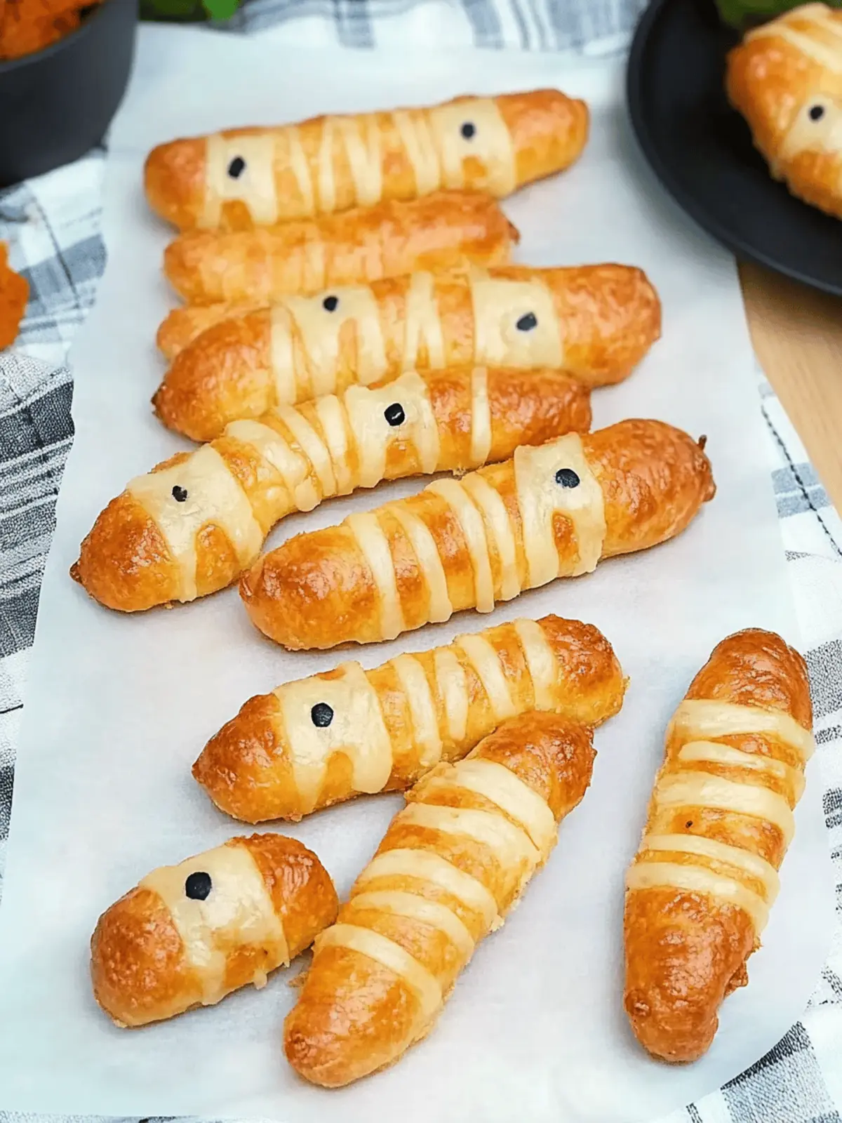 Mummy Mozzarella Sticks: Your Easy, Spooky Snack Adventure 3 Mummy Mozzarella Sticks