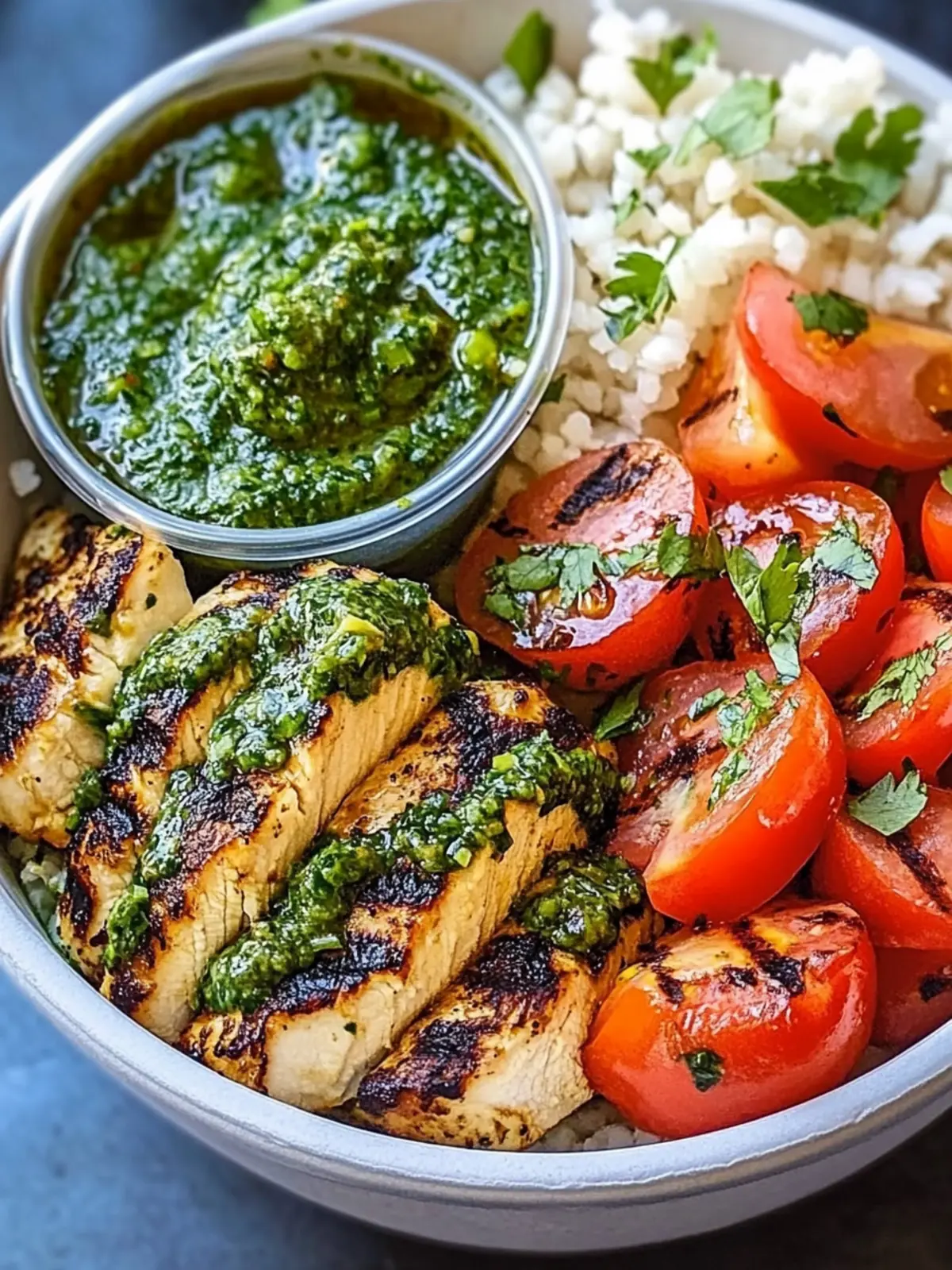 Chimichurri Chicken Bowls with Garlic Sauce You ll Love 4 Chimichurri Chicken Bowls with Garlic Sauce