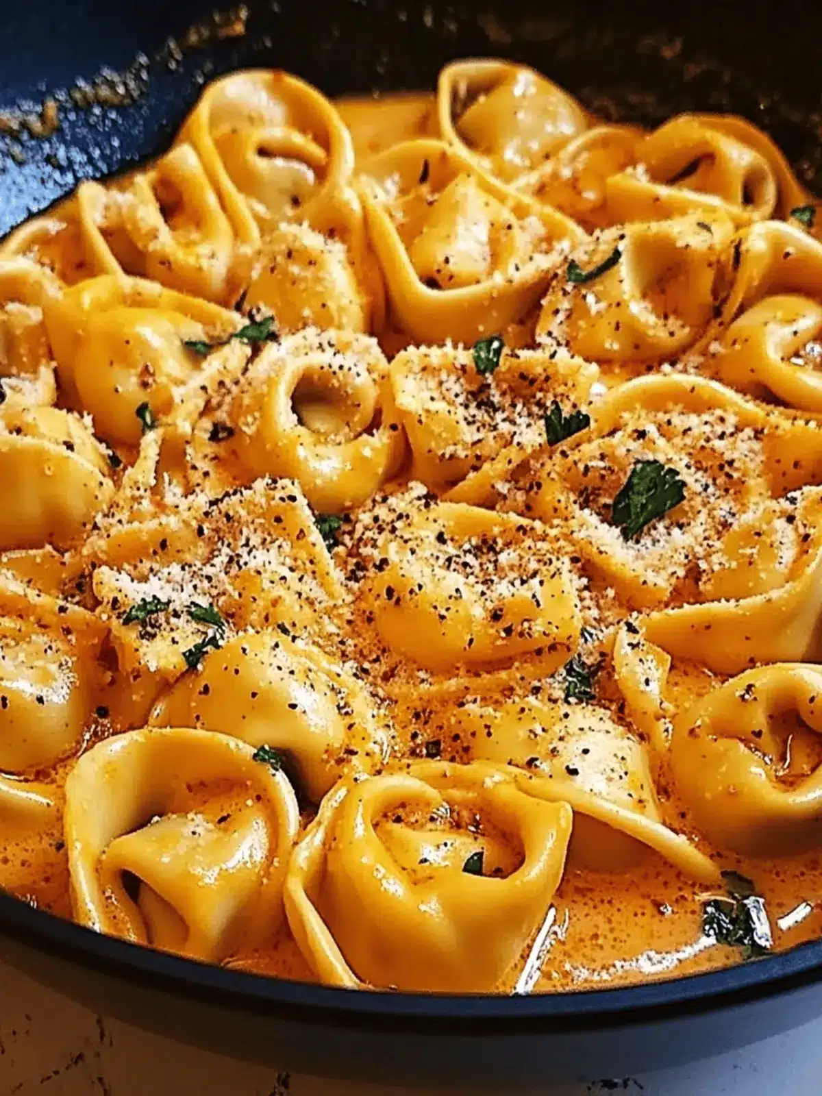 One-Pot Spicy Garlic Butter Chicken Tortellini You ll Crave 3 Spicy Garlic Butter Chicken Tortellini