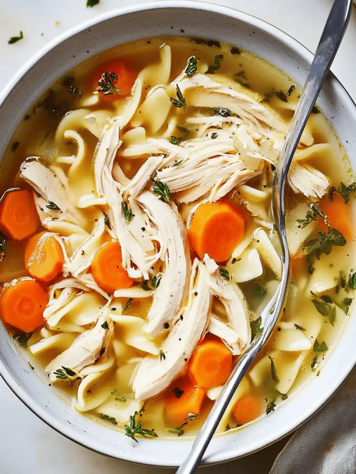 Heartwarming Chicken Noodle Soup for Ultimate Comfort 2 Chicken Noodle Soup