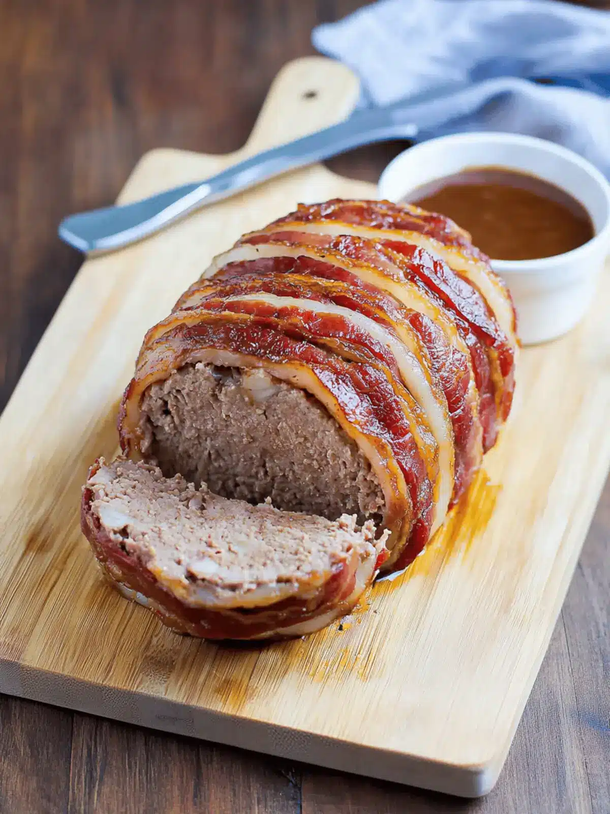 Mouthwatering Bacon-Wrapped Meatloaf Your Family Will Love 2 Bacon-Wrapped Meatloaf