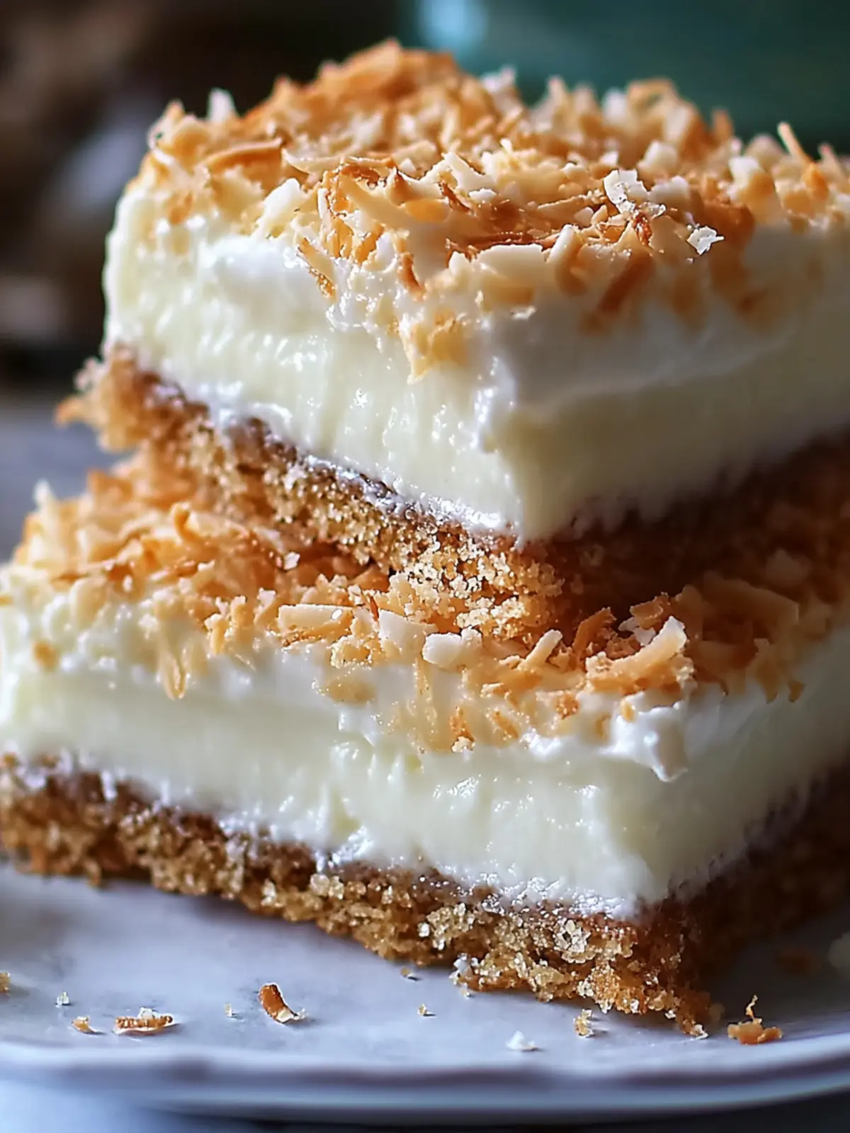 Decadent Coconut Cream Bars Bursting with Flavorful Bliss 2 Decadent Coconut Cream Bars
