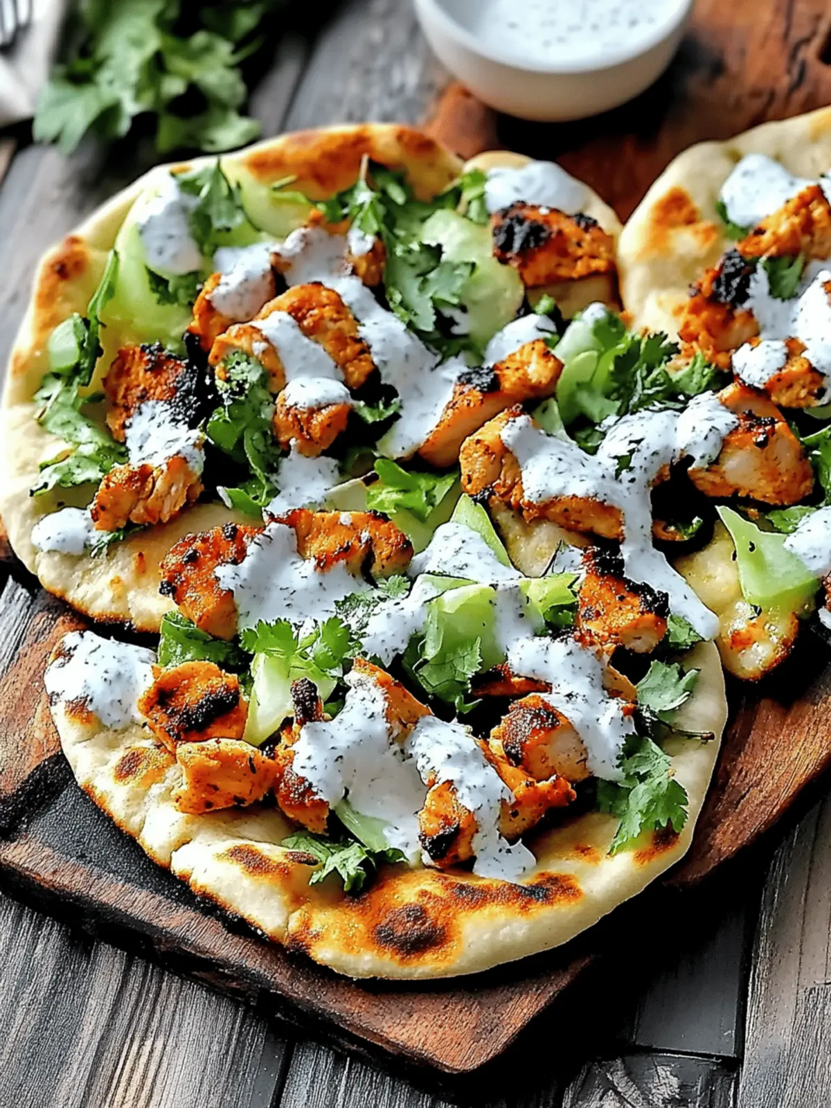 Tandoori Chicken Naan Pizza: A Quick Flavor Bomb for Dinner 3 Tandoori Chicken Naan Pizza