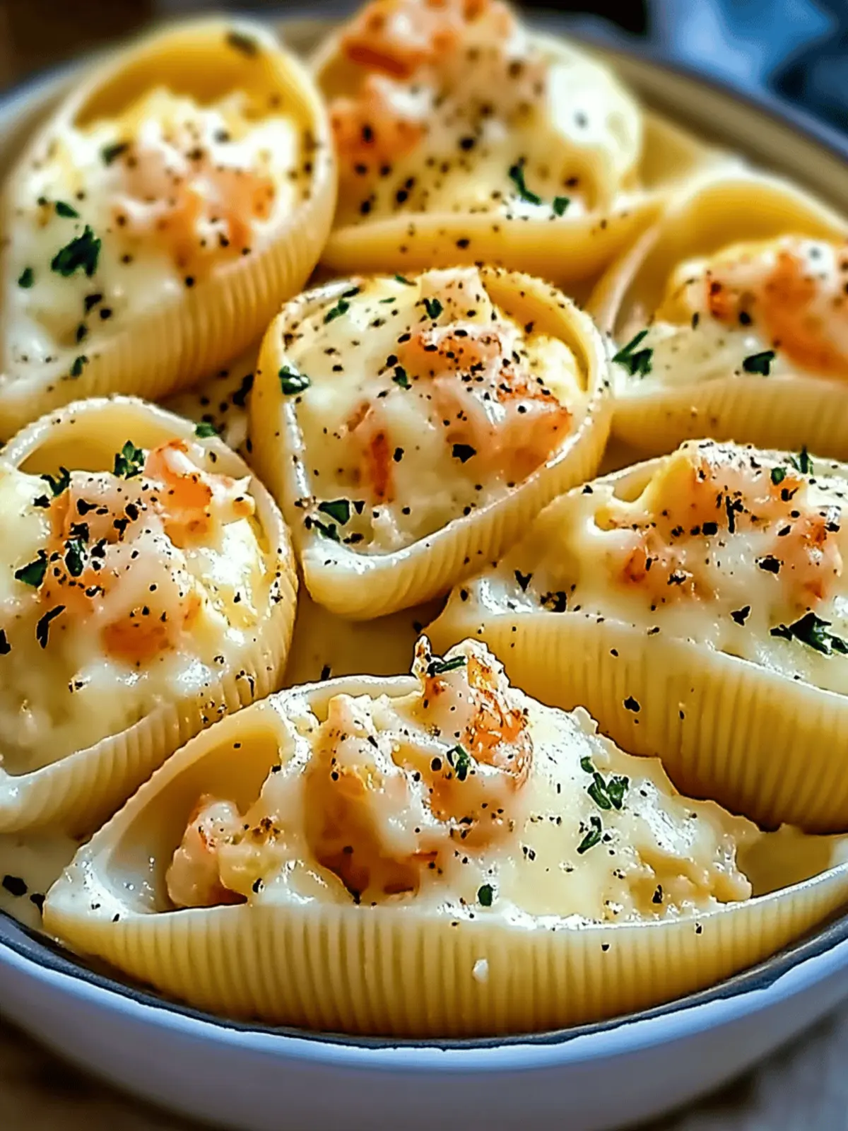 Indulge in Creamy Seafood Stuffed Shells for Ultimate Comfort 4 Creamy Seafood Stuffed Shells