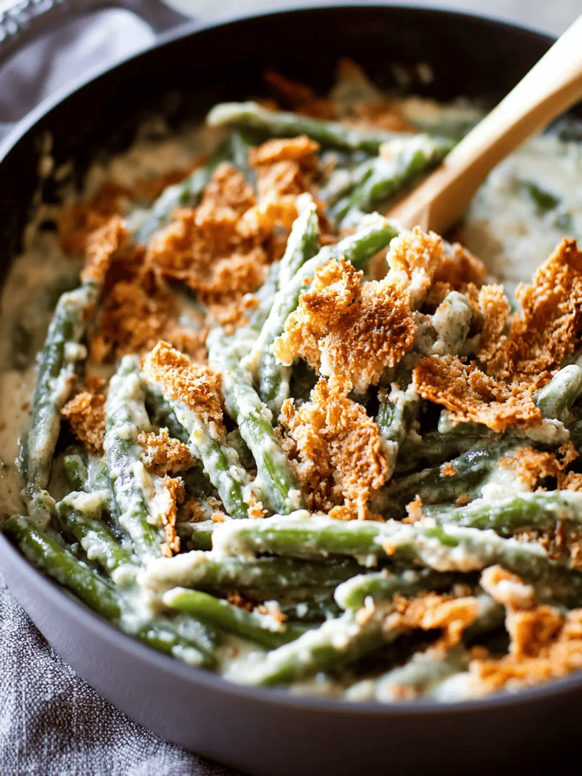 Delicious Creamy Green Bean Casserole from Scratch Today! 3 Creamy Green Bean Casserole from Scratch