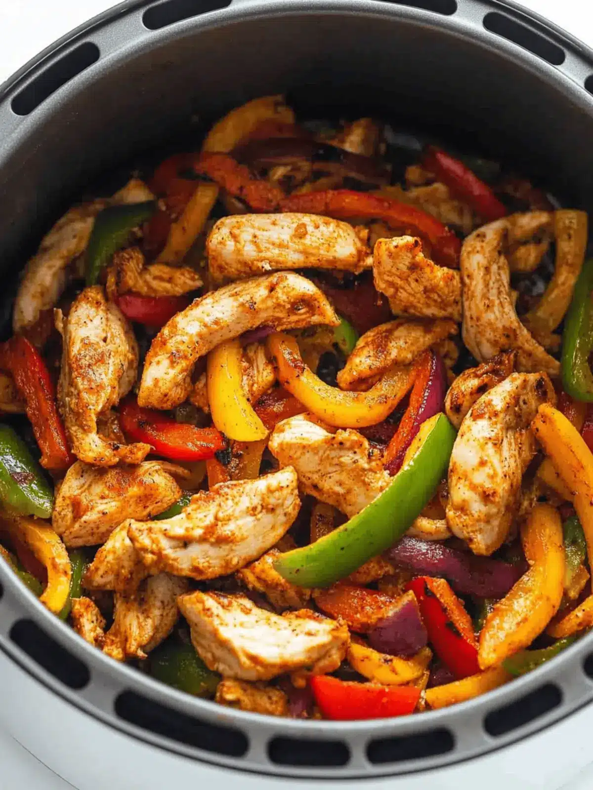 Irresistible Air Fryer Chicken Fajitas for Quick Weeknight Dinners 3 Air Fryer Chicken Fajitas