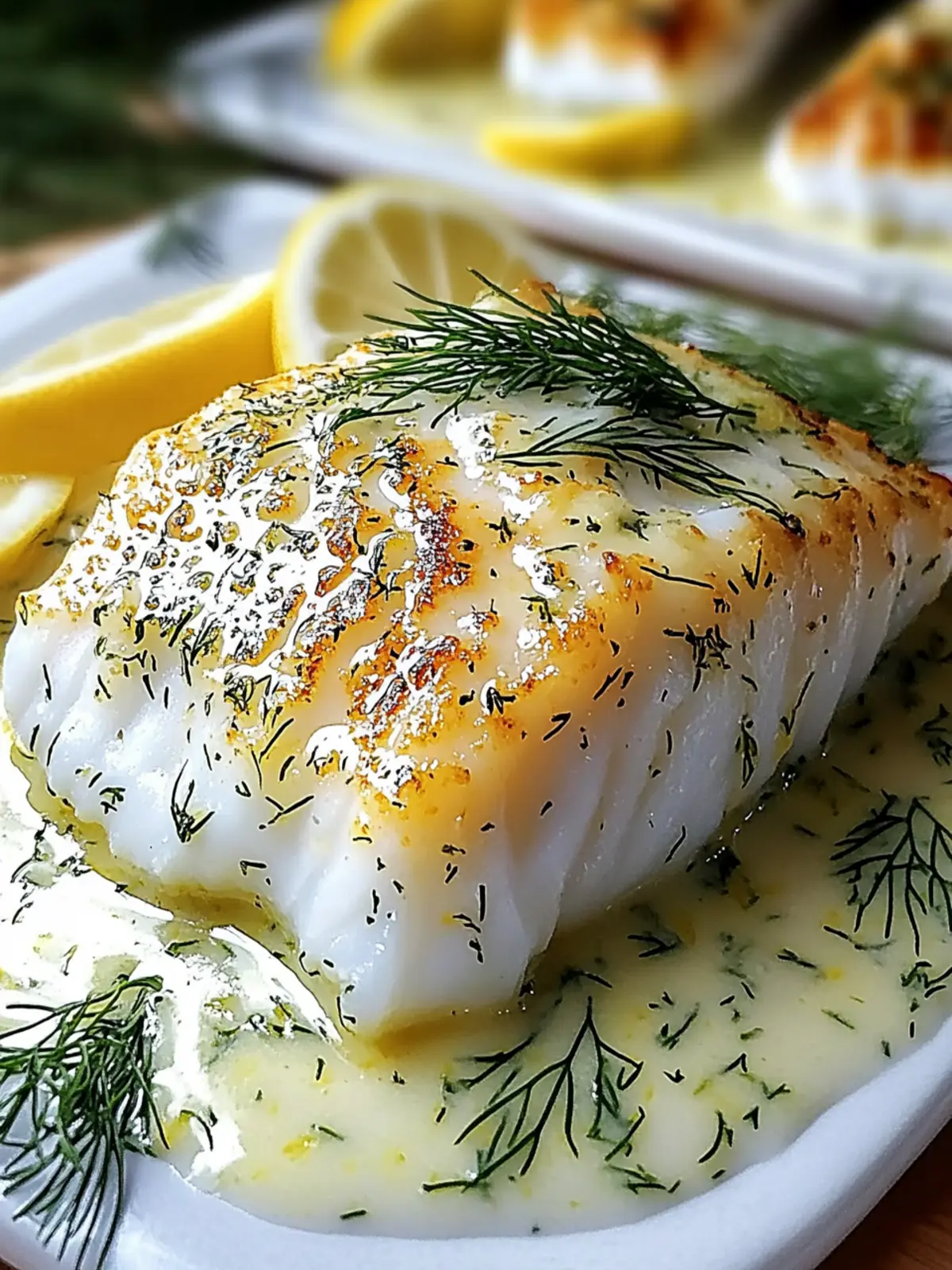 Delicious Baked Cod with Lemon Dill Sauce: A 20-Minute Wonder 3 Delicious Baked Cod with Lemon Dill Sauce