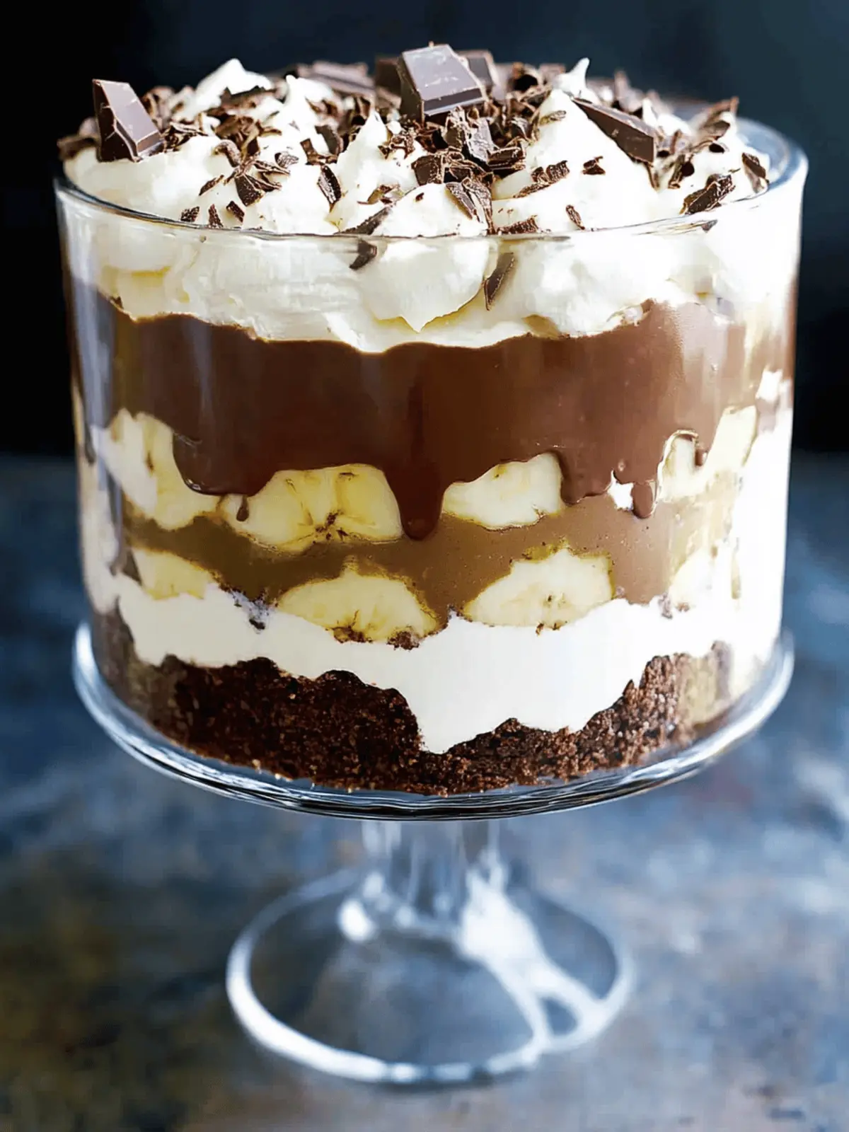 Irresistible Chocolate-Banana Cream Trifle for Effortless Indulgence 3 Chocolate-Banana Cream Trifle
