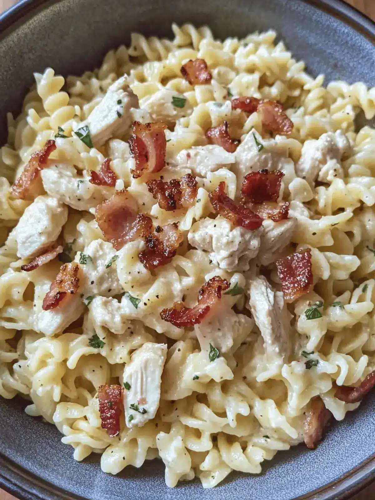 Creamy Chicken Bacon Ranch Pasta Ready in 30 Minutes 3 Chicken Bacon Ranch Pasta