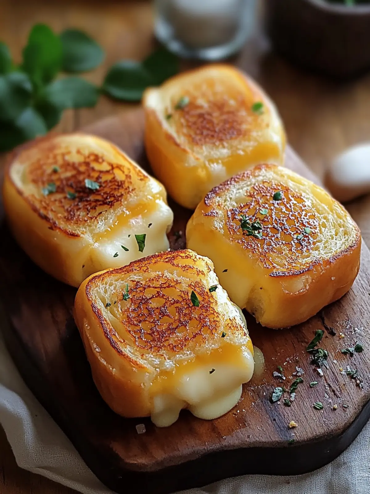 Mini Grilled Cheese Hawaiian Rolls for Perfect Party Snacking 4 Mini Grilled Cheese Hawaiian Rolls