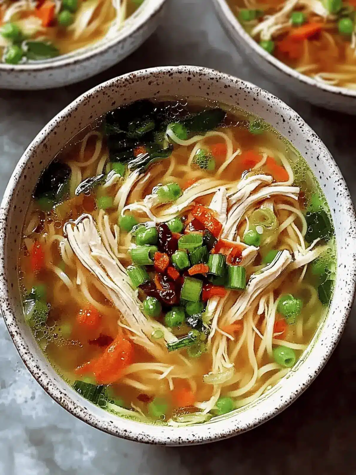 Classic Ginger Garlic Chicken Noodle Soup for Cozy Comfort 4 Classic Ginger Garlic Chicken Noodle Soup