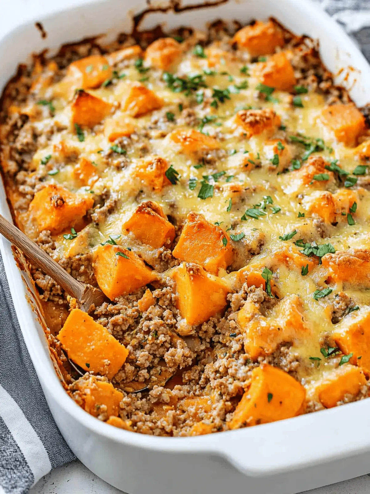 Ground Turkey Sweet Potato Bake for a Cozy Weeknight Dinner 2 Ground Turkey Sweet Potato Bake