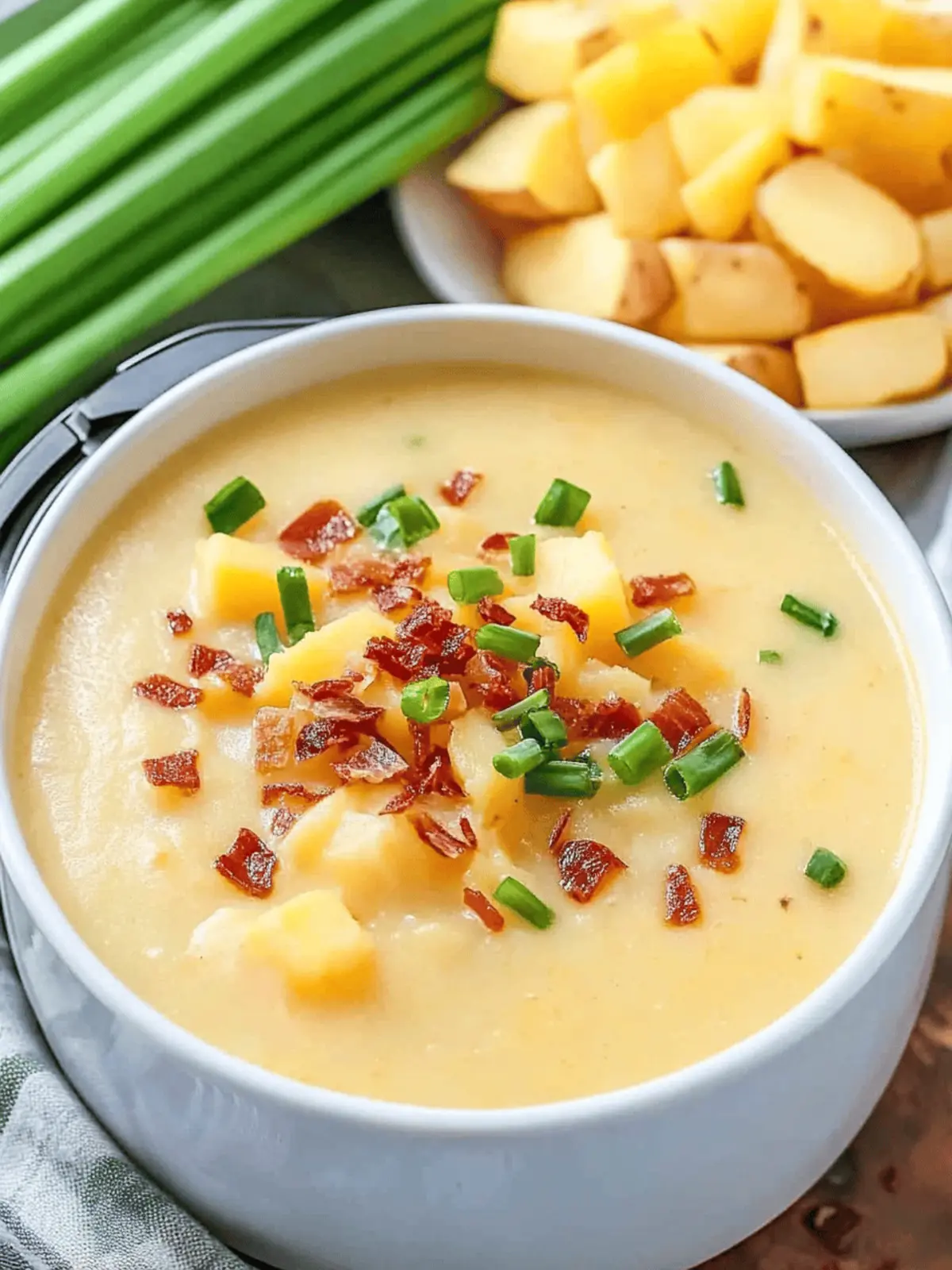 Instant Pot Loaded Potato Soup That's Creamy and Irresistible 2 Instant Pot Loaded Potato Soup