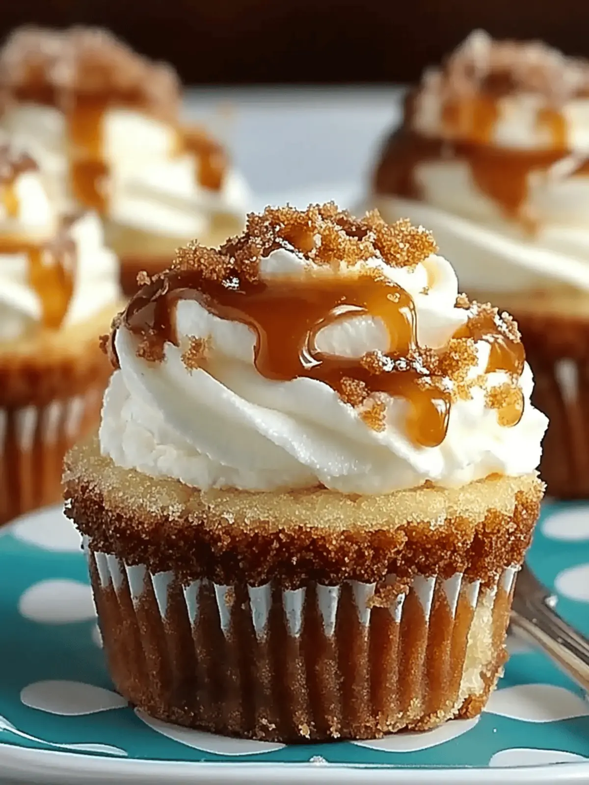 Indulge with Creamy Caramel Swirl Cheesecake Cups 3 Caramel Swirl Cheesecake Cups