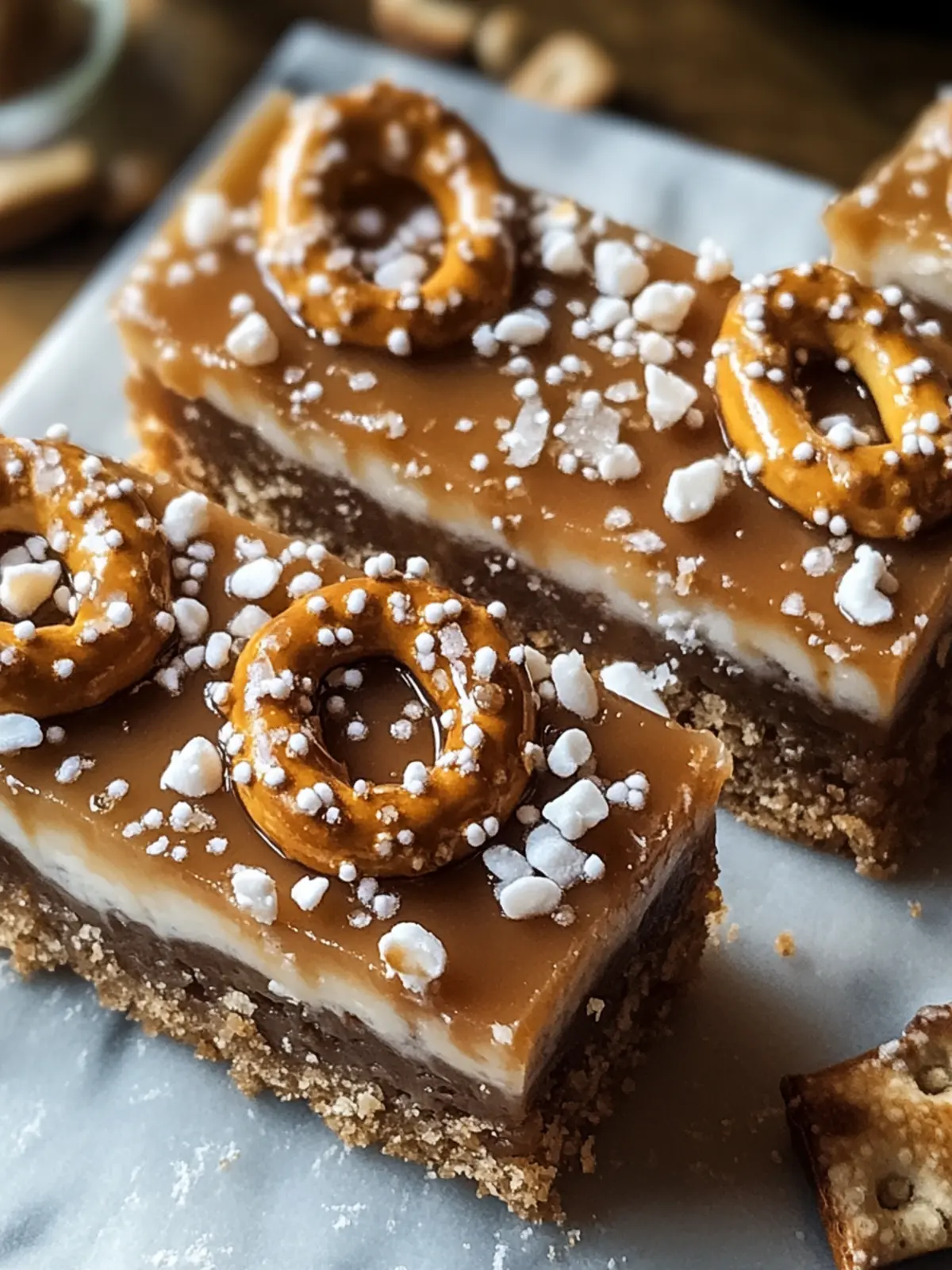 Quick No-Bake Salted Caramel Pretzel Bars You ll Crave Daily 3 Quick No-Bake Salted Caramel Pretzel Bars