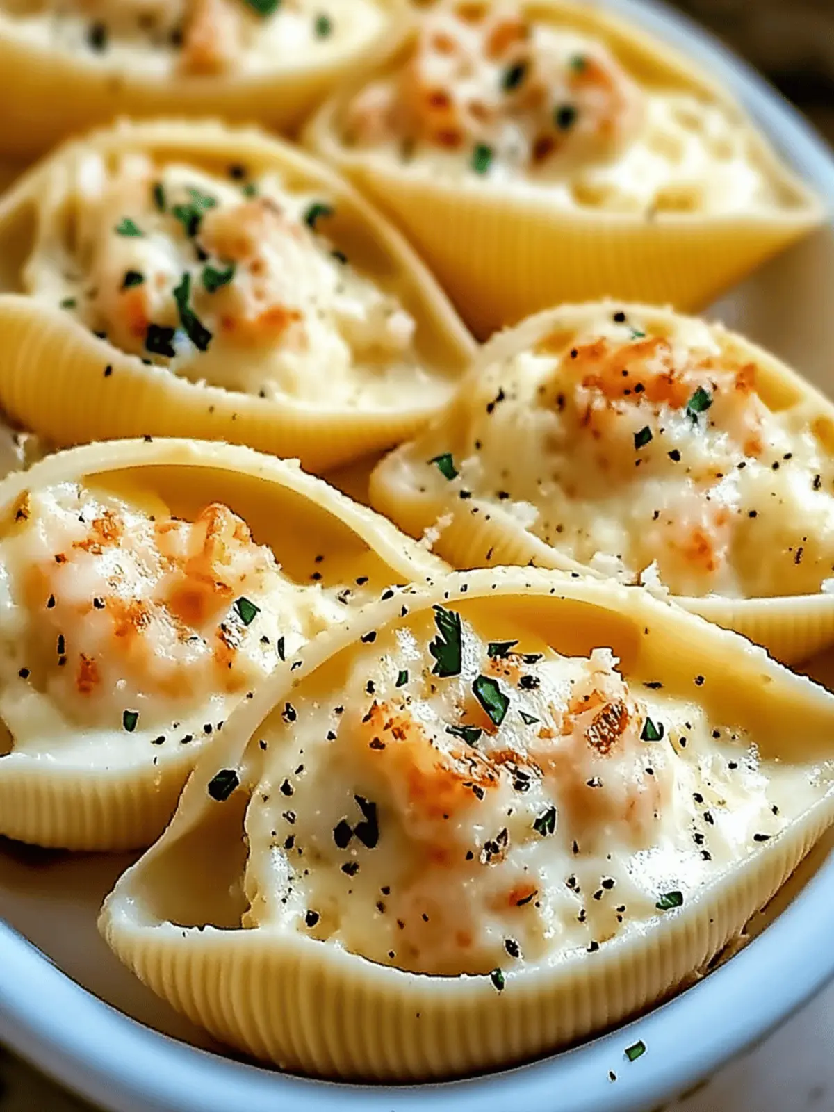 Indulge in Creamy Seafood Stuffed Shells for Ultimate Comfort 3 Creamy Seafood Stuffed Shells