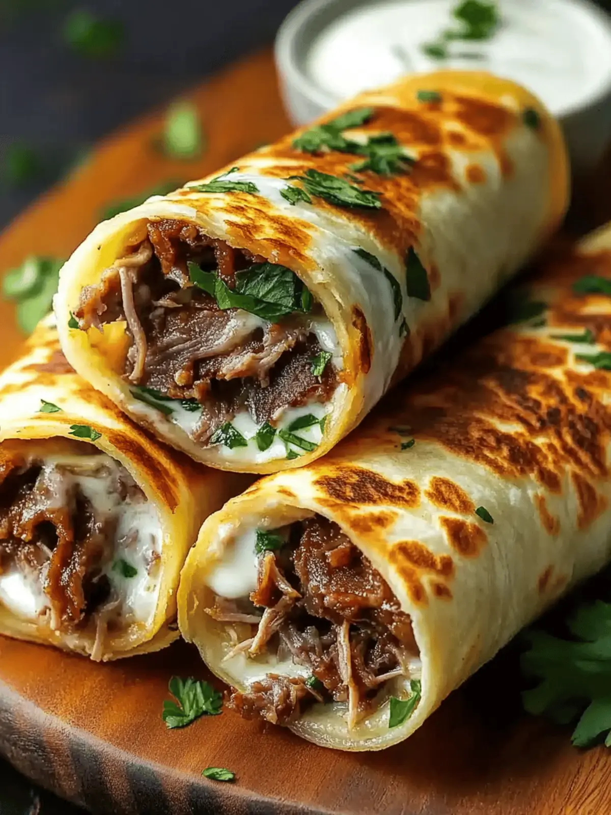 Delicious French Dip Tortilla Roll Ups You ll Crave Tonight 3 French Dip Tortilla Roll Ups