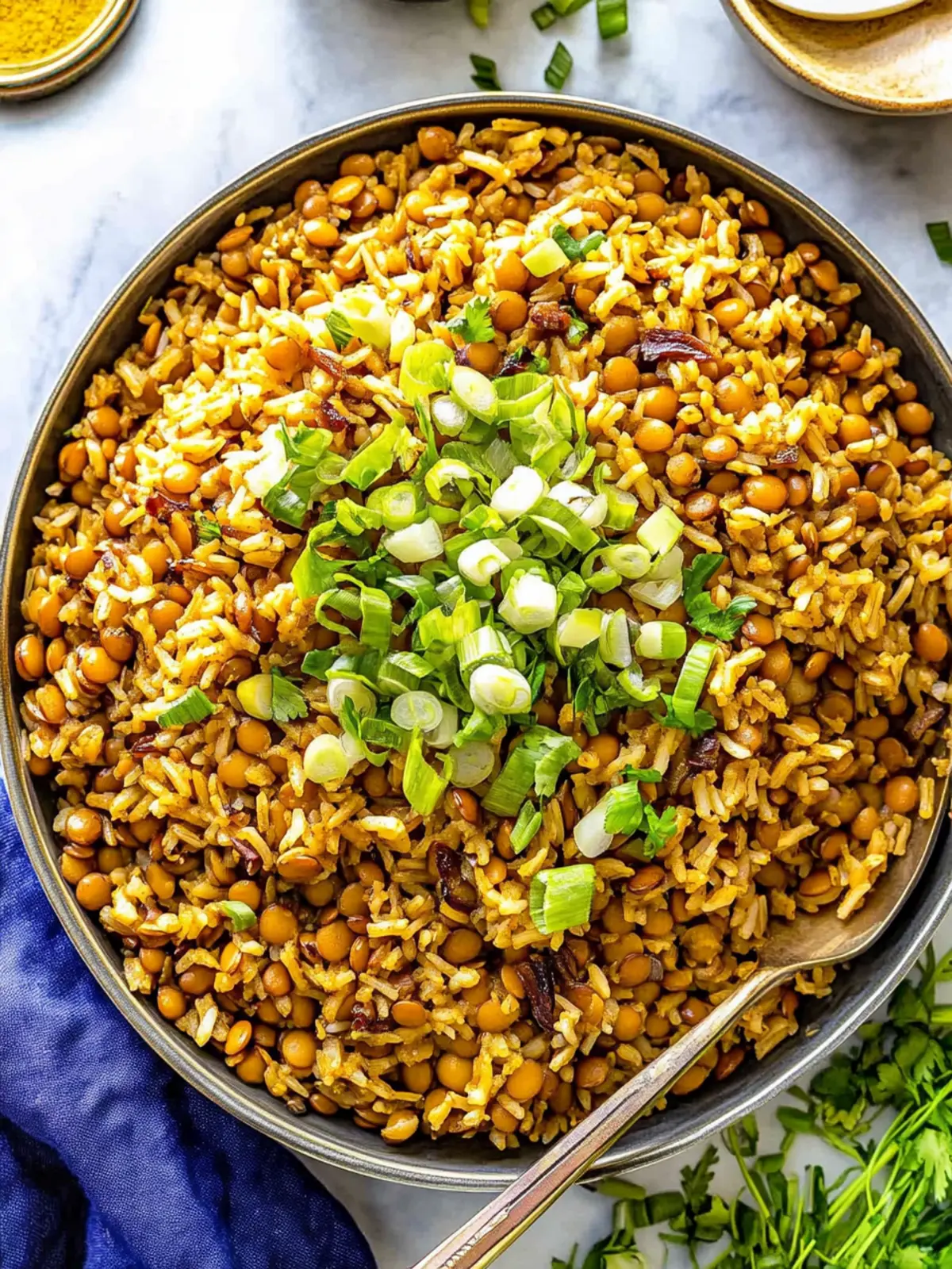 Mouthwatering Mujadara: Comforting Lentils and Rice Delight 3 Mujadara (Lentils and Rice)