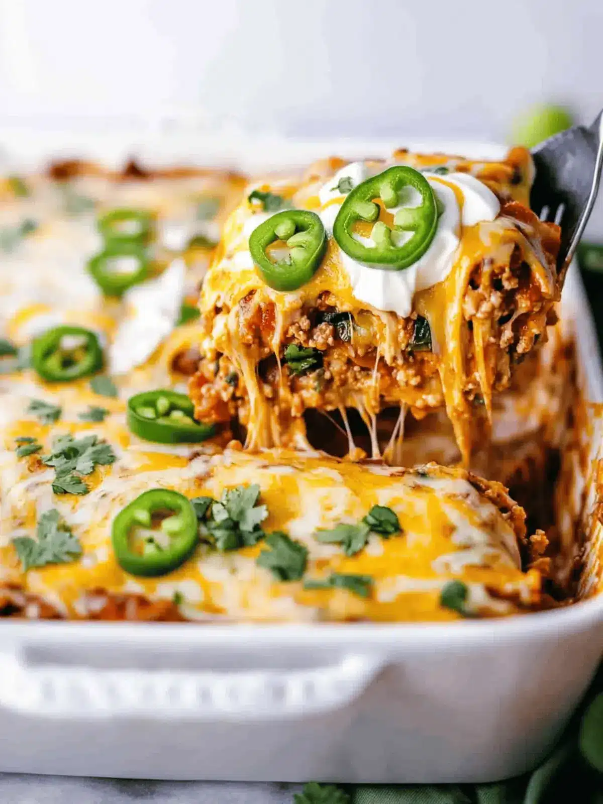 Savory Beef Enchilada Casserole for Easy Family Dinners 3 Beef Enchilada Casserole
