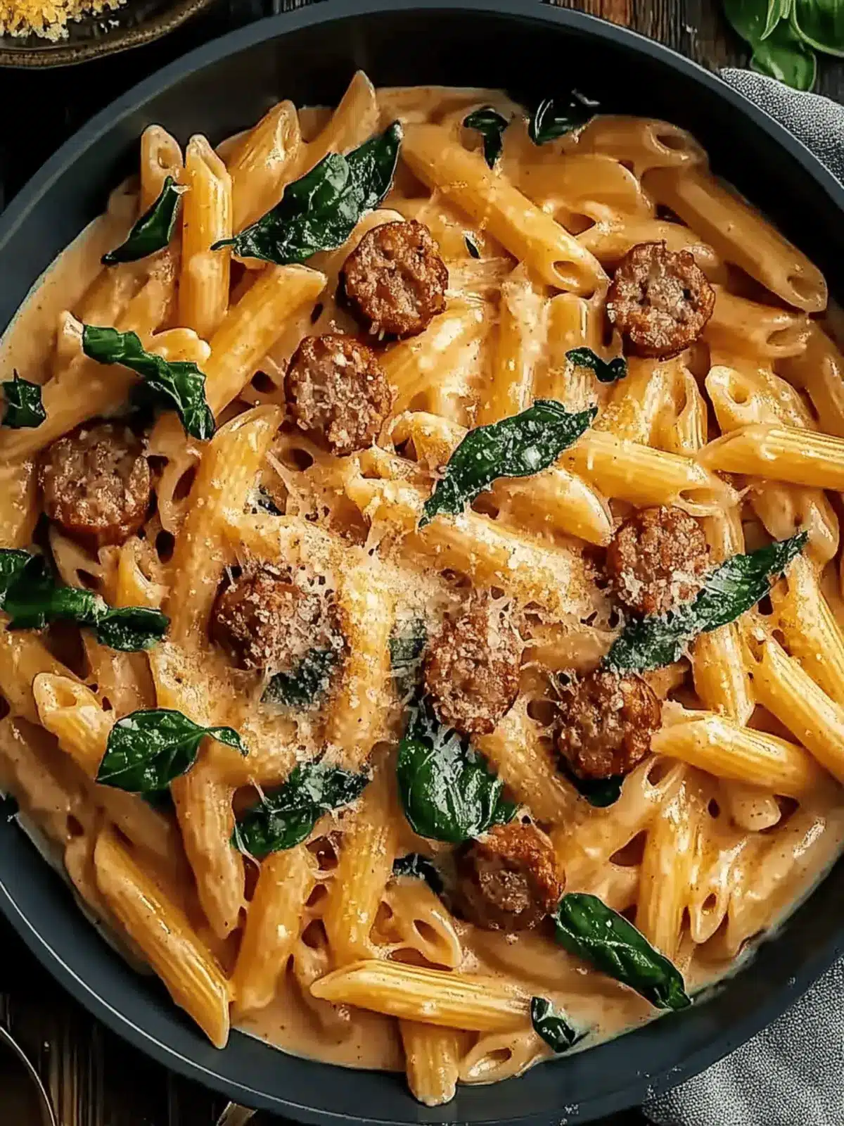 Creamy Cajun Sausage Pasta That Packs a Flavor Punch 4 Creamy Cajun Sausage Pasta