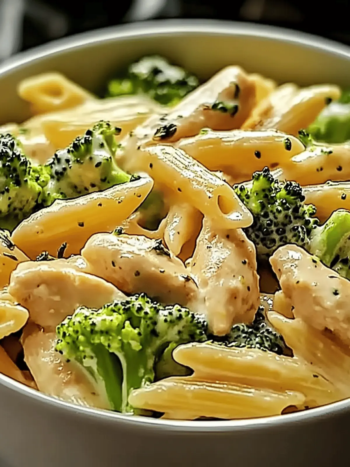 Creamy Broccoli and Chicken Penne for a Cozy Weeknight Dinner 2 Creamy Broccoli and Chicken Penne