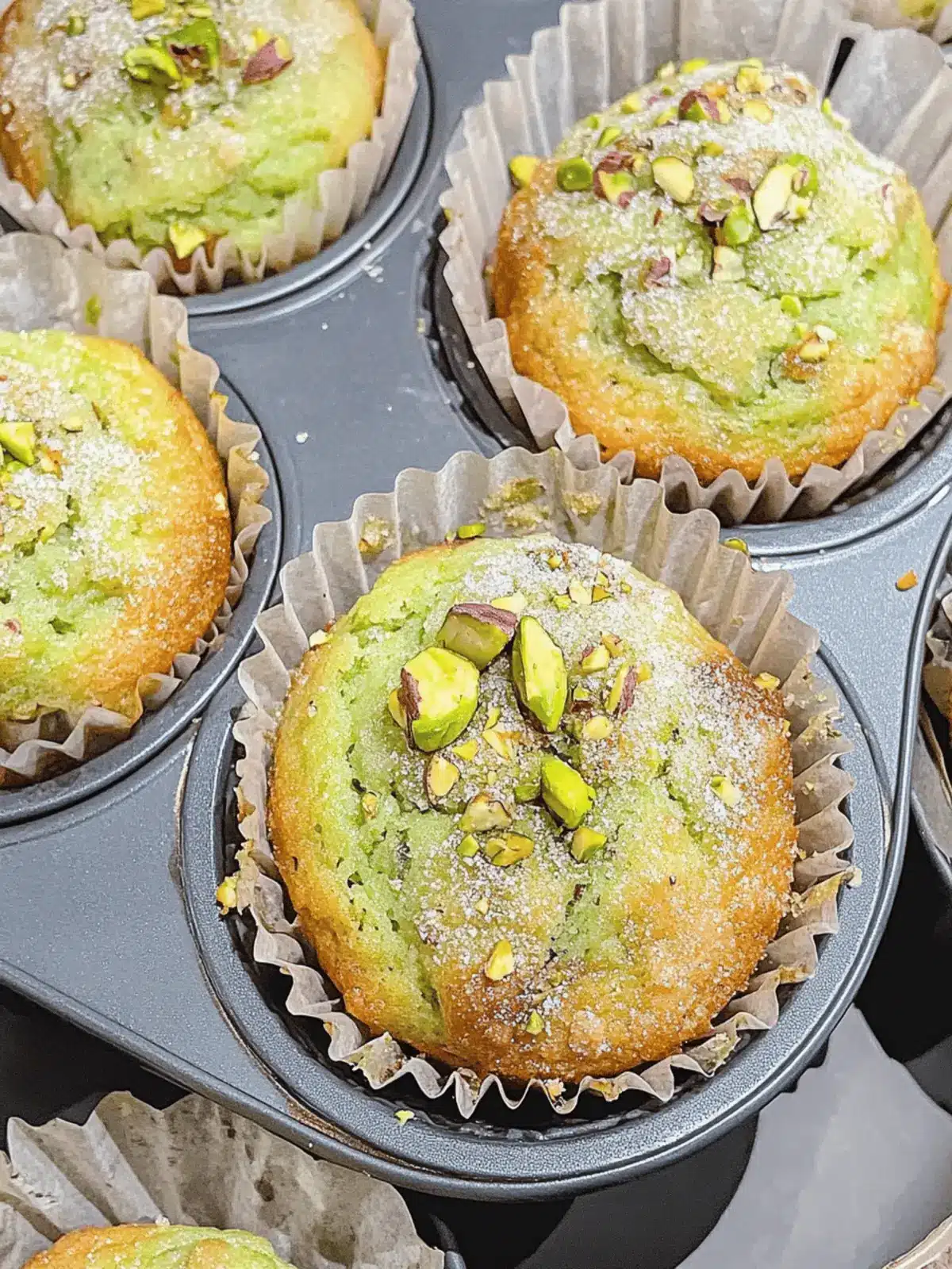 Bakery Style Pistachio Muffins That Will Wow Your Family 2 Bakery Style Pistachio Muffins