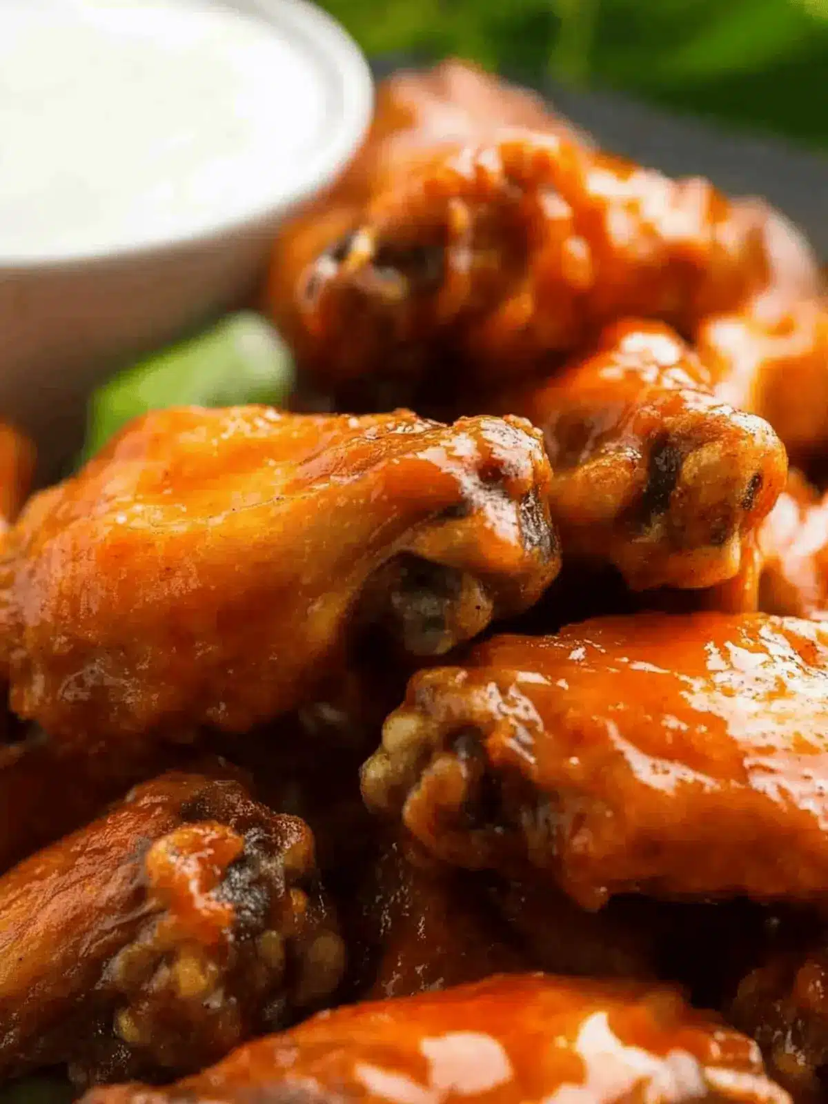 Crispy Baked Buffalo Wings Ultra Crunchy Game Day Treat! 4 Baked Buffalo Wings ULTRA CRISPY!!