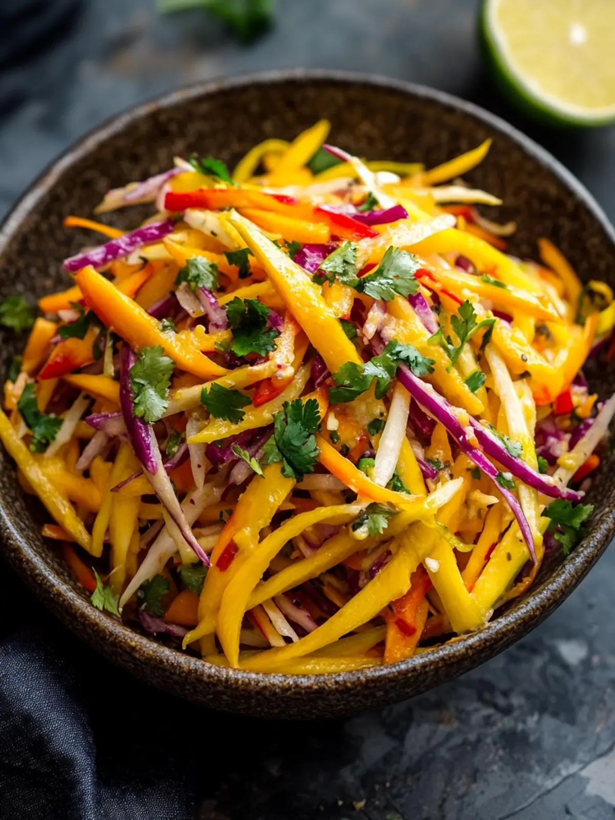 Delicious Mango Slaw: A Refreshing Side for Any Meal 4 Delicious Mango Slaw