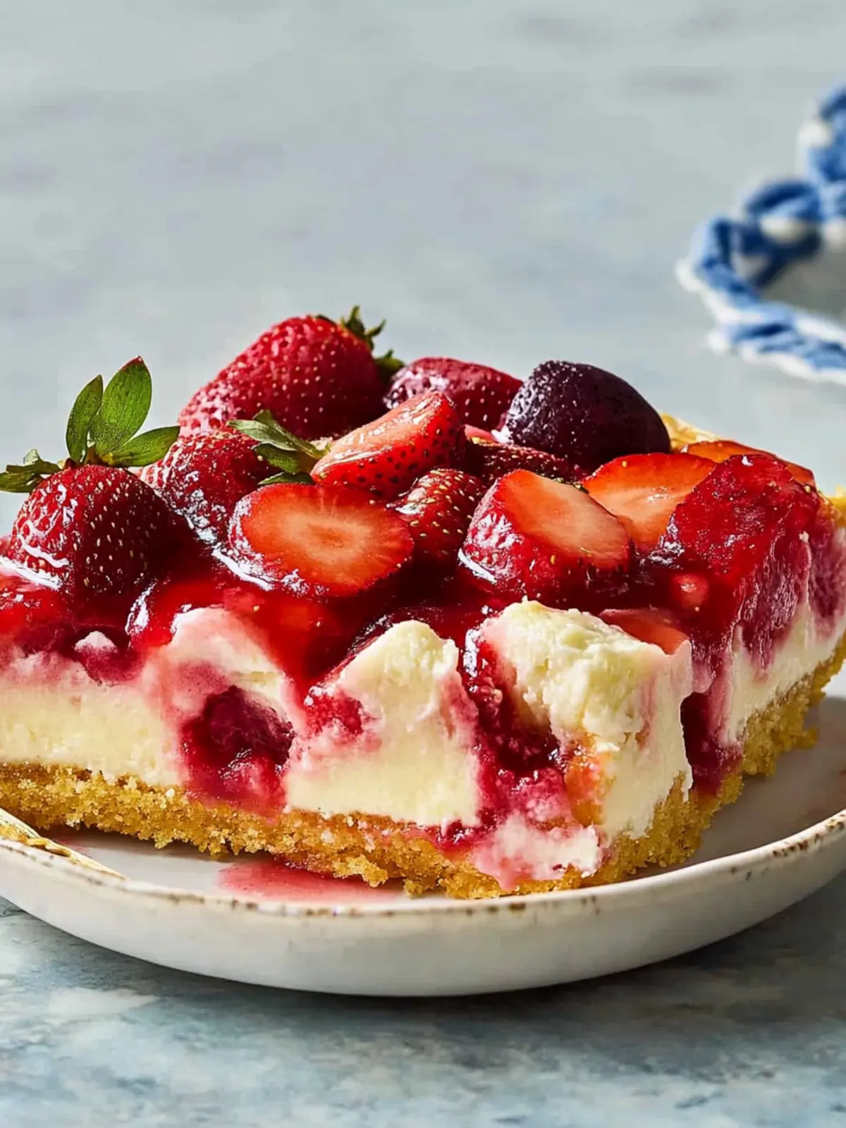 Delicious Strawberry Cheesecake Dump Cake You ll Love 3 Strawberry Cheesecake Dump Cake