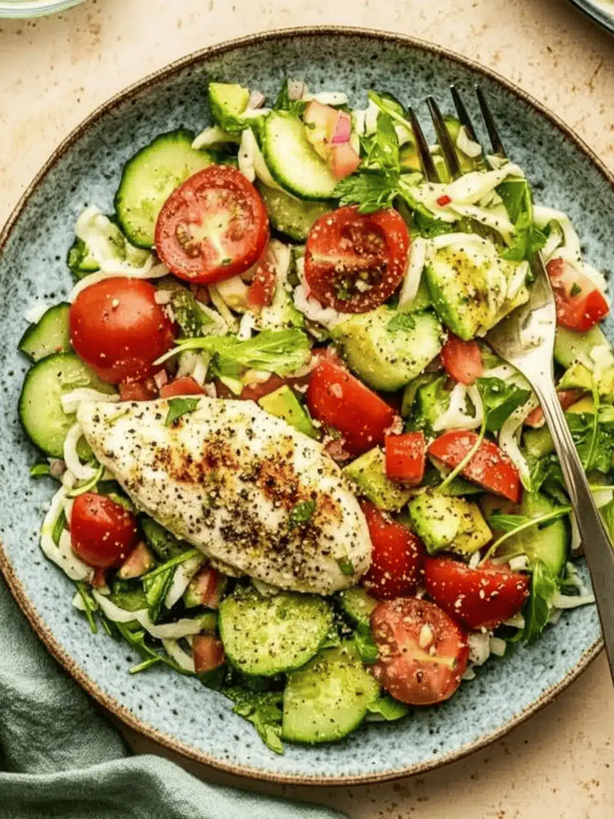Zesty Tomato Cucumber Avocado Salad for a Refreshing Bite 4 Tomato Cucumber Avocado Salad