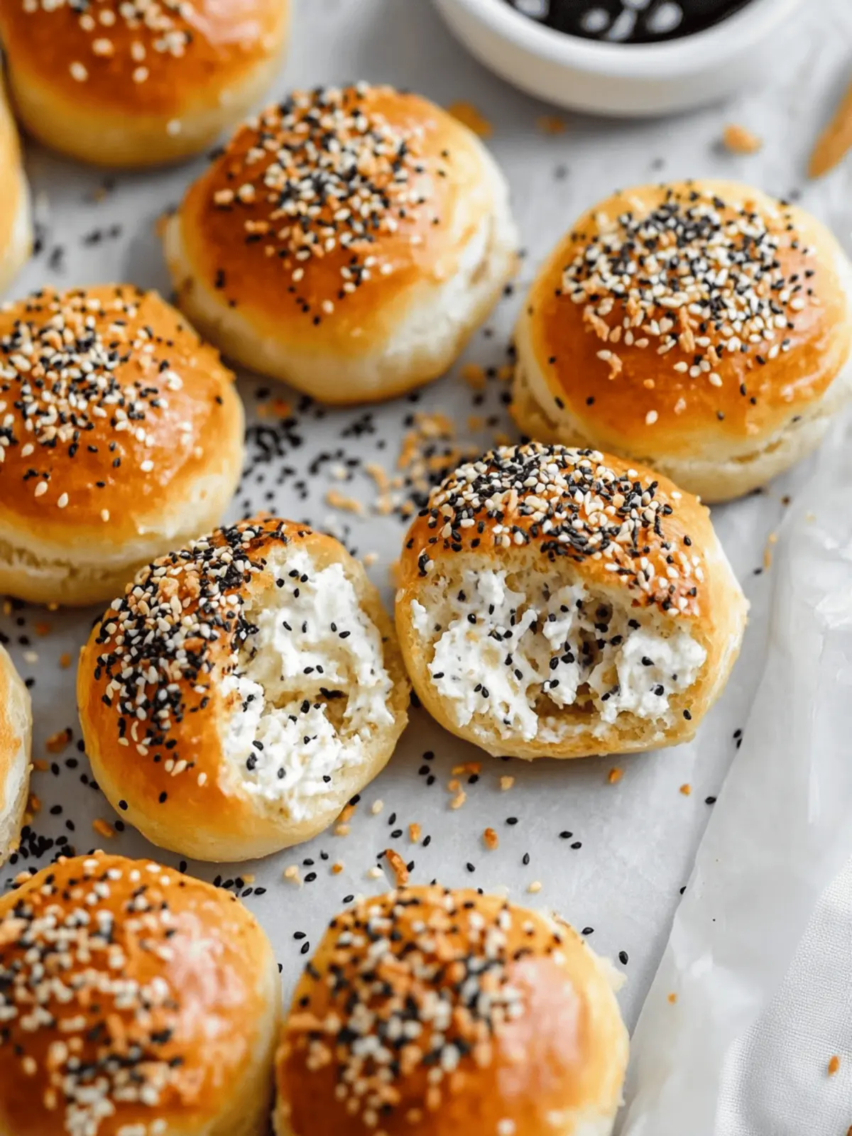 Irresistible Stuffed Bagel Bites for Quick Breakfast Bliss 3 Stuffed Bagel Bites