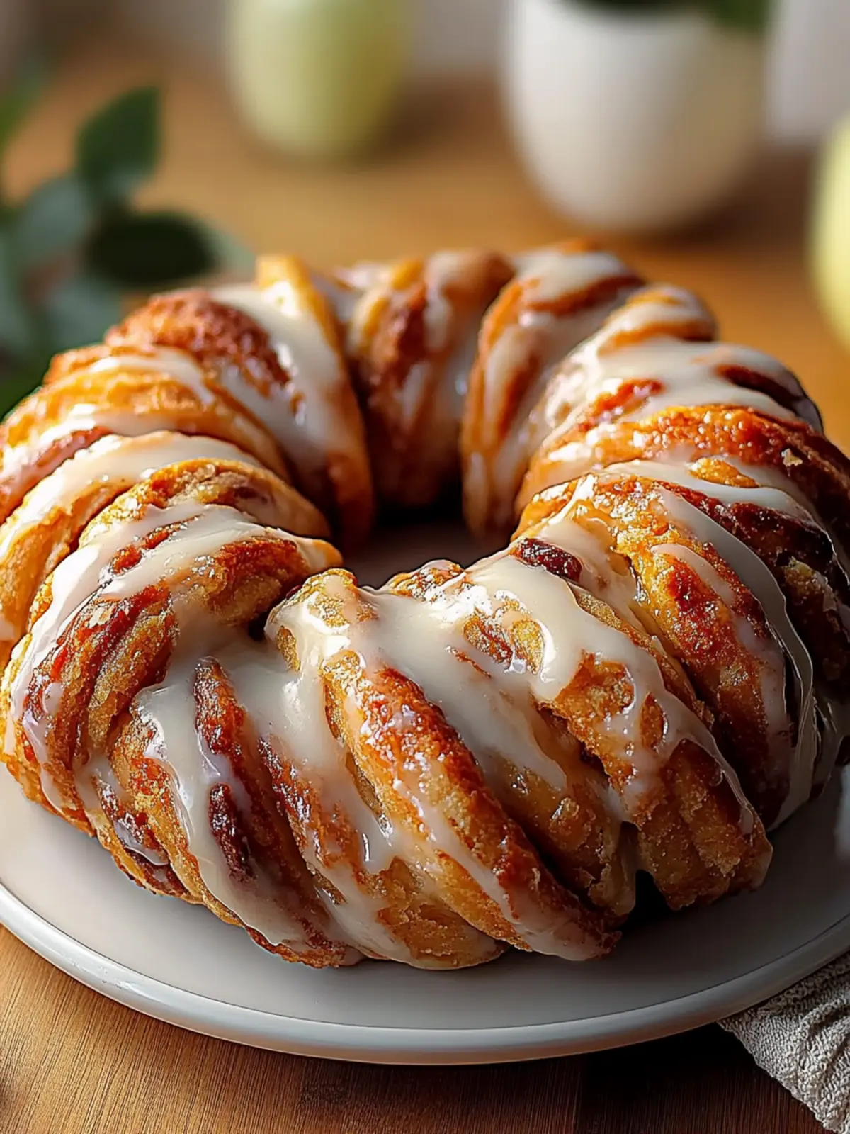 Delicious Apple Kringle with Vanilla Glaze Recipe You ll Love 3 Apple Kringle with Vanilla Glaze Recipe