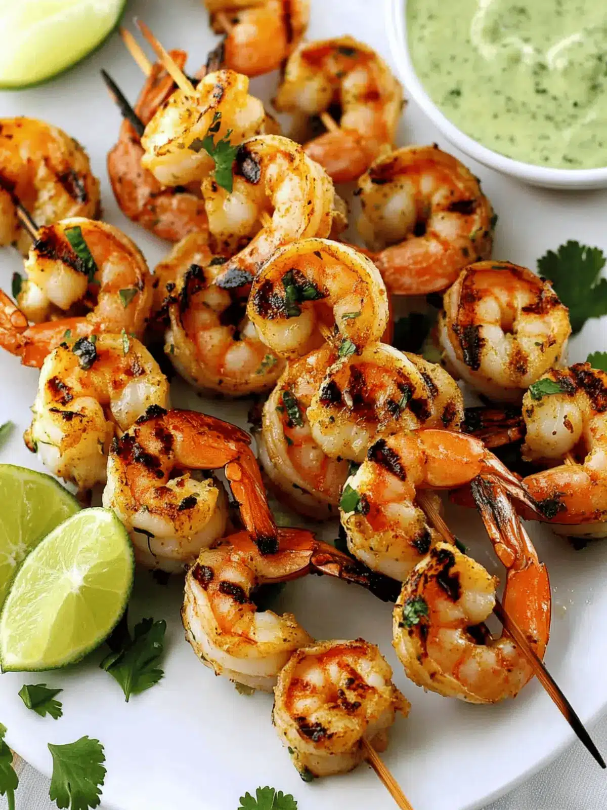 Grilled Lime Cilantro Shrimp Skewers That Will Wow Your Summer 2 Grilled Lime Cilantro Shrimp Skewers