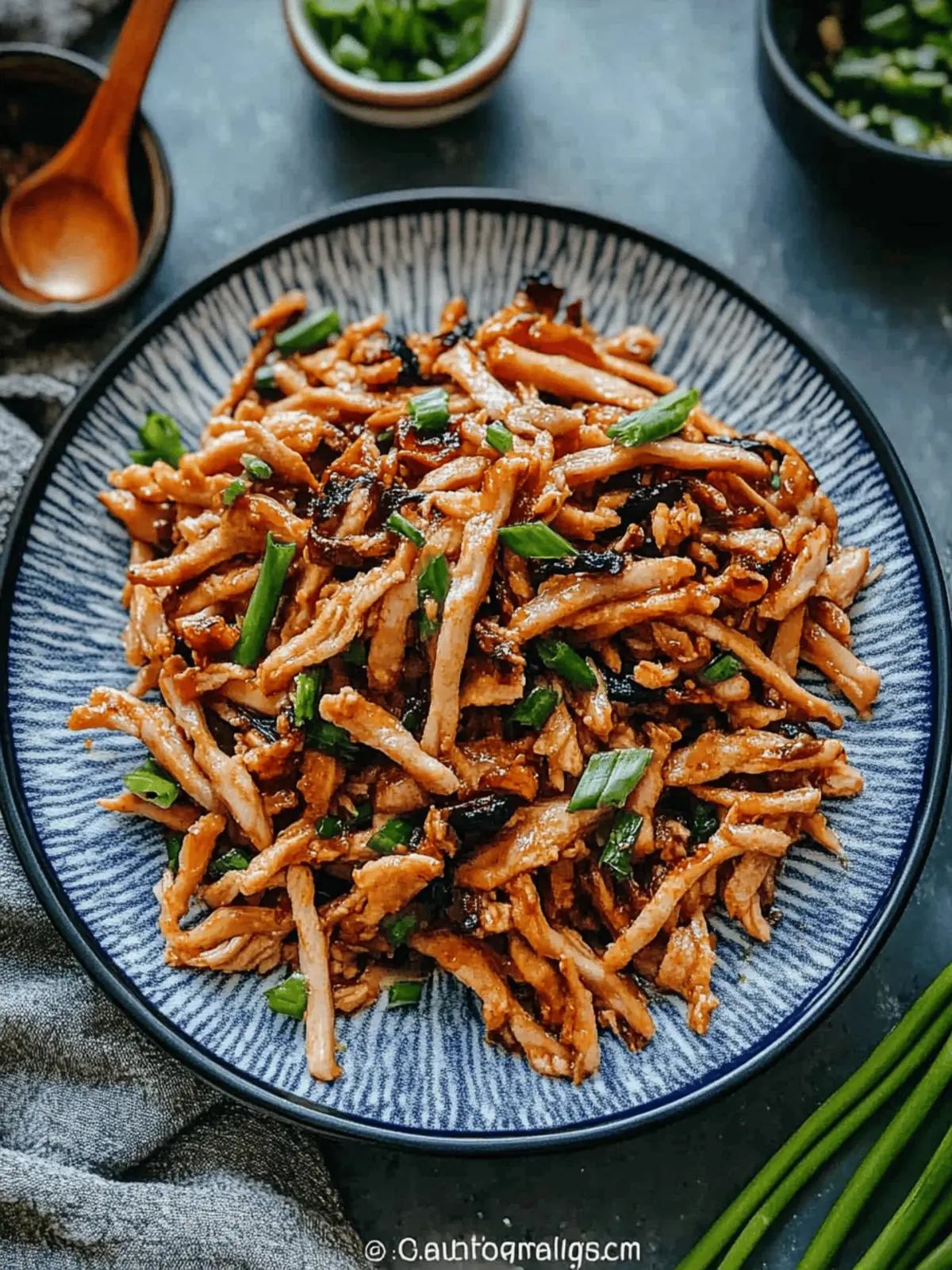 Savor Shredded Pork with Garlic Sauce: A Sichuan Treat 4 Shredded Pork with Garlic Sauce