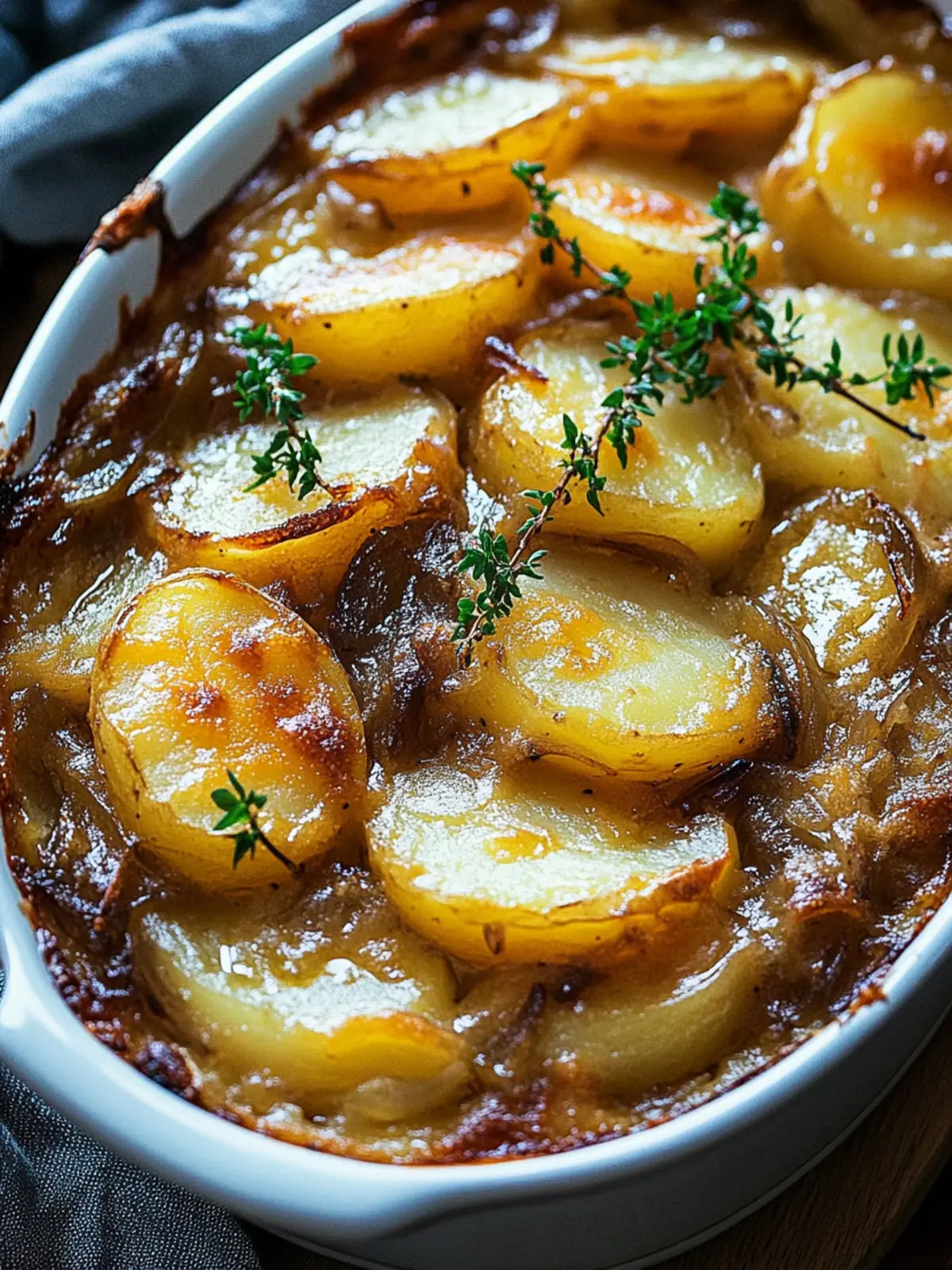 Easy French Onion Potato Bake That Will Warm Your Heart 4 Easy French Onion Potato Bake