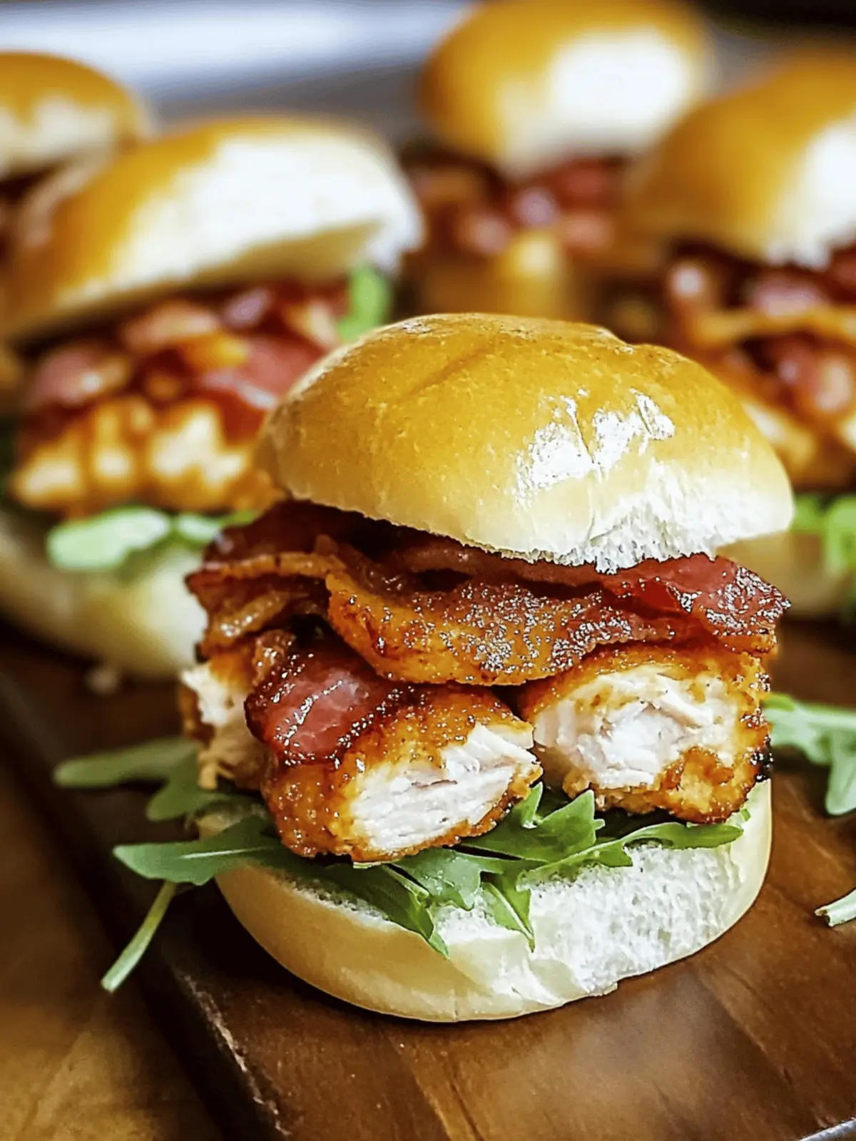 Maple Chicken Bacon Sliders: Your New Favorite Family Meal 3 Maple Chicken Bacon Sliders