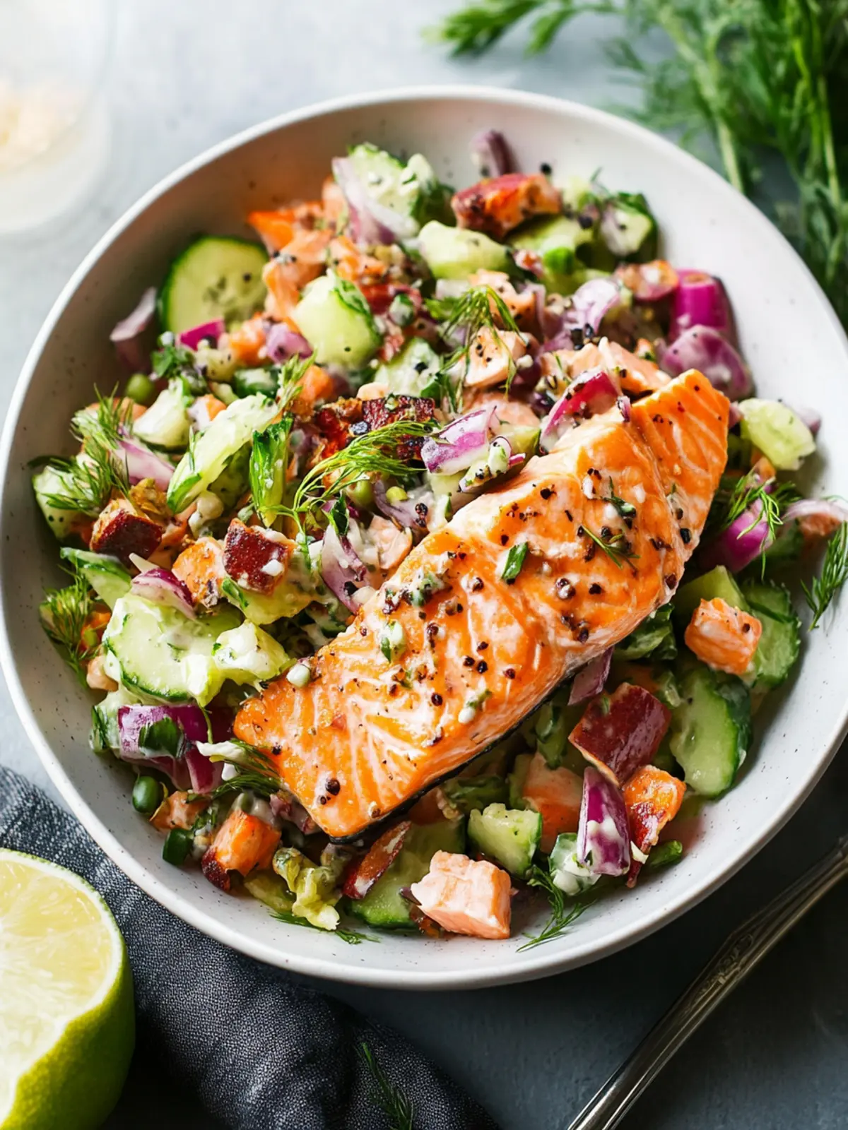 Flaky Salmon Salad: The Zesty Meal Prep Delight You Need 3 Flaky Salmon Salad