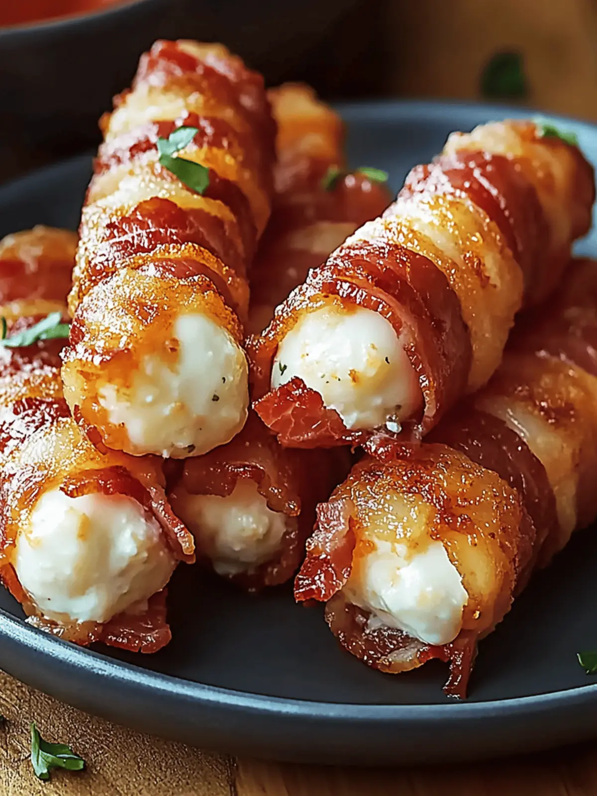 Crispy Bacon-Wrapped Mozzarella Sticks You ll Crave Always 2 Crispy Bacon-Wrapped Mozzarella Sticks