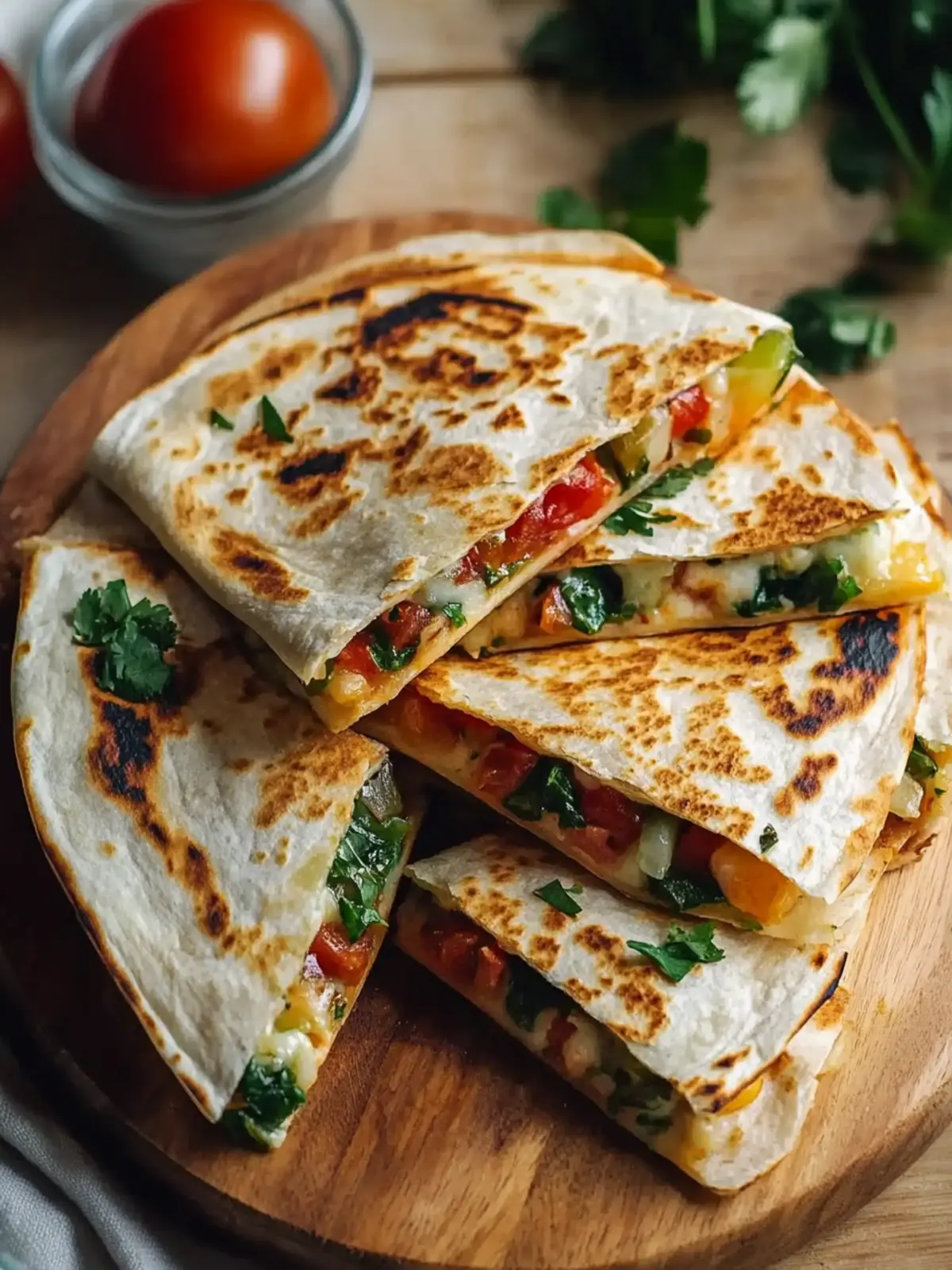 Mediterranean Quesadilla: Quick, Cheesy Love for Your Dinner 4 Mediterranean Quesadilla