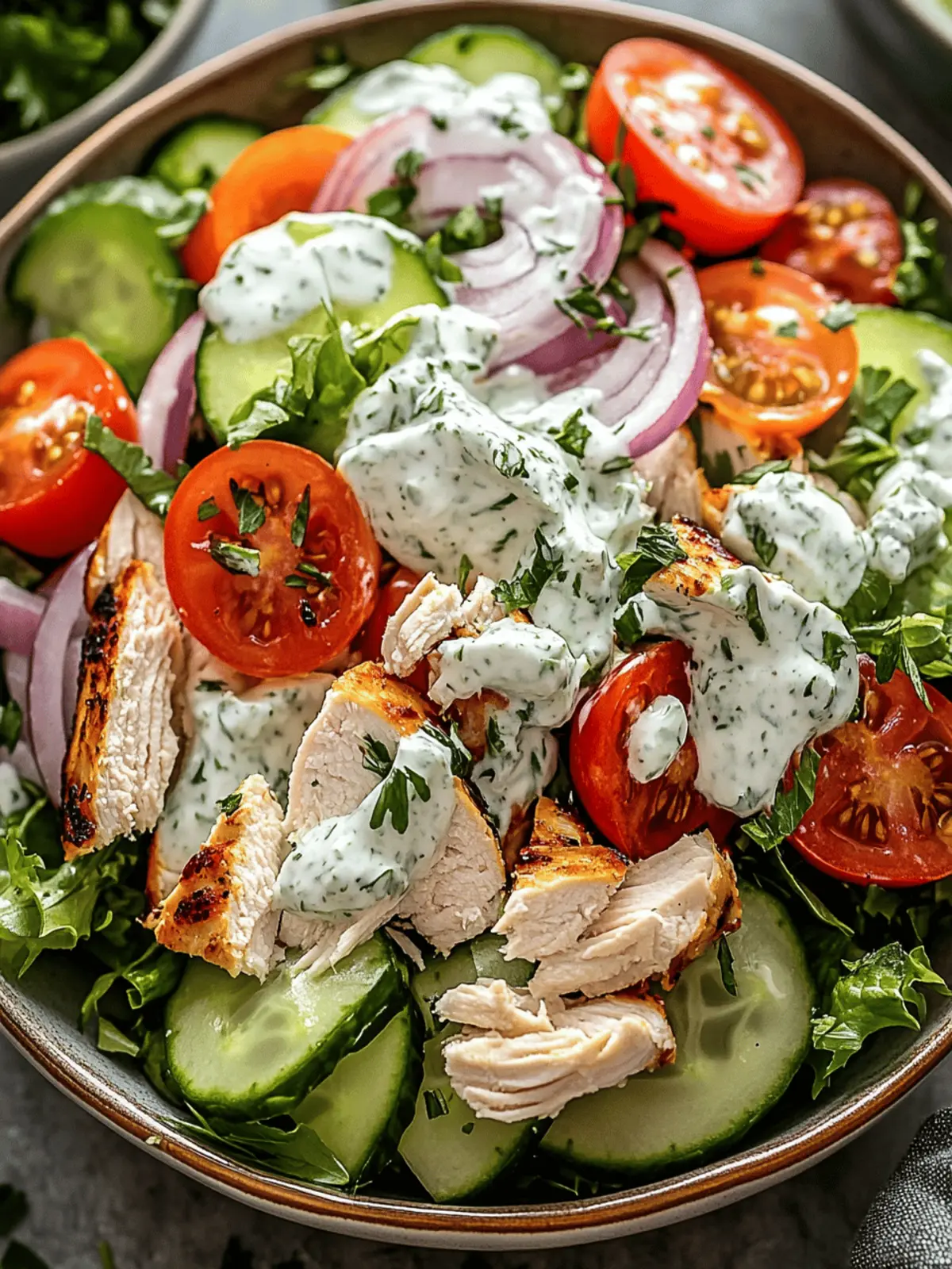 Tzatziki Chicken Salad That Will Transform Your Lunch Game 2 Tzatziki chicken salad