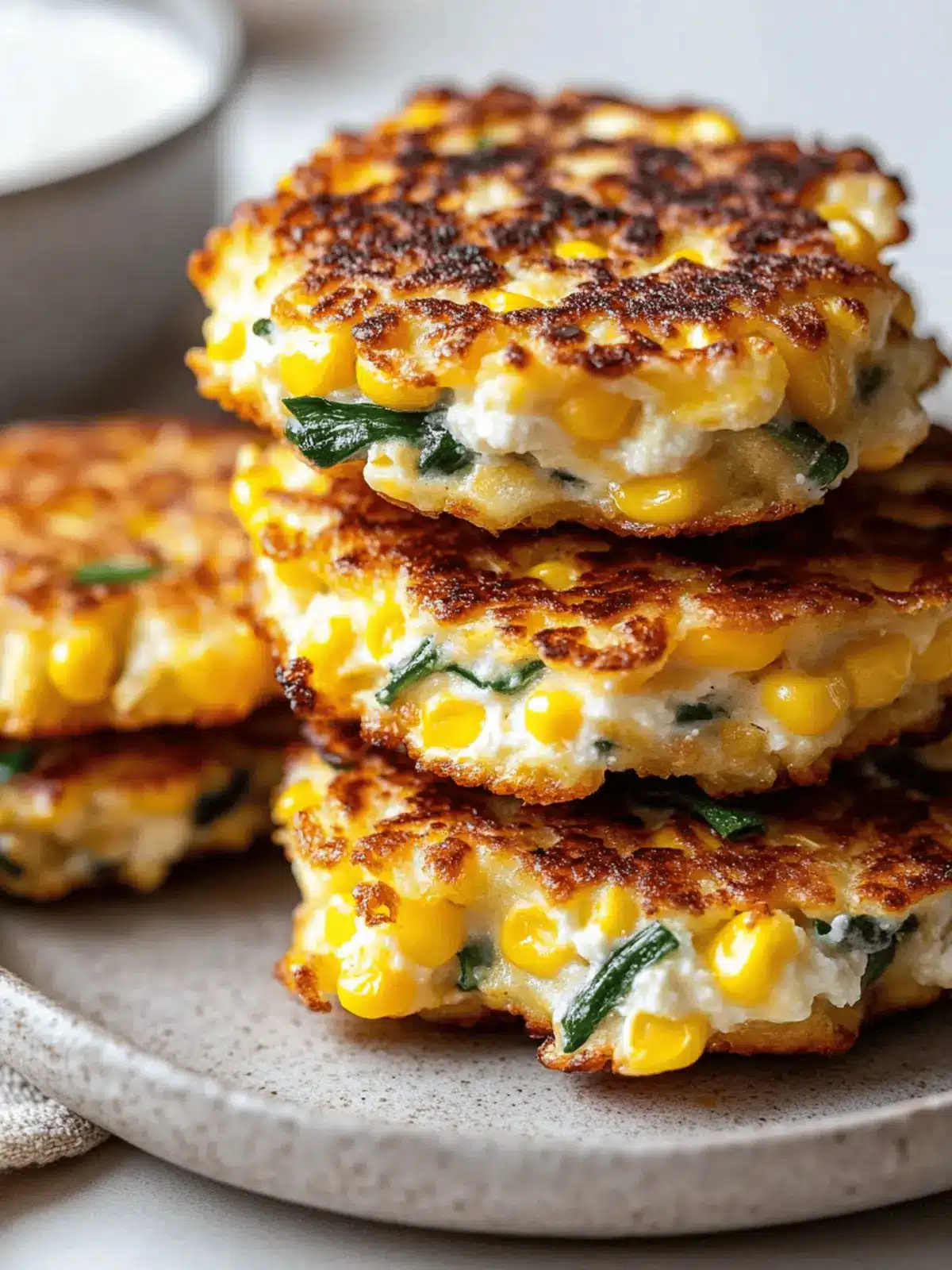 Crispy Golden Ricotta Corn Fritters That Steal the Show 4 Crispy Golden Ricotta Corn Fritters