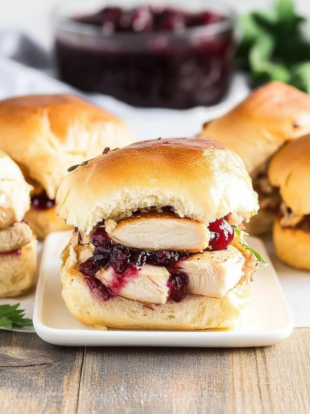 Savory Turkey Cranberry Sliders to Wow Your Guests 3 Turkey Cranberry Sliders