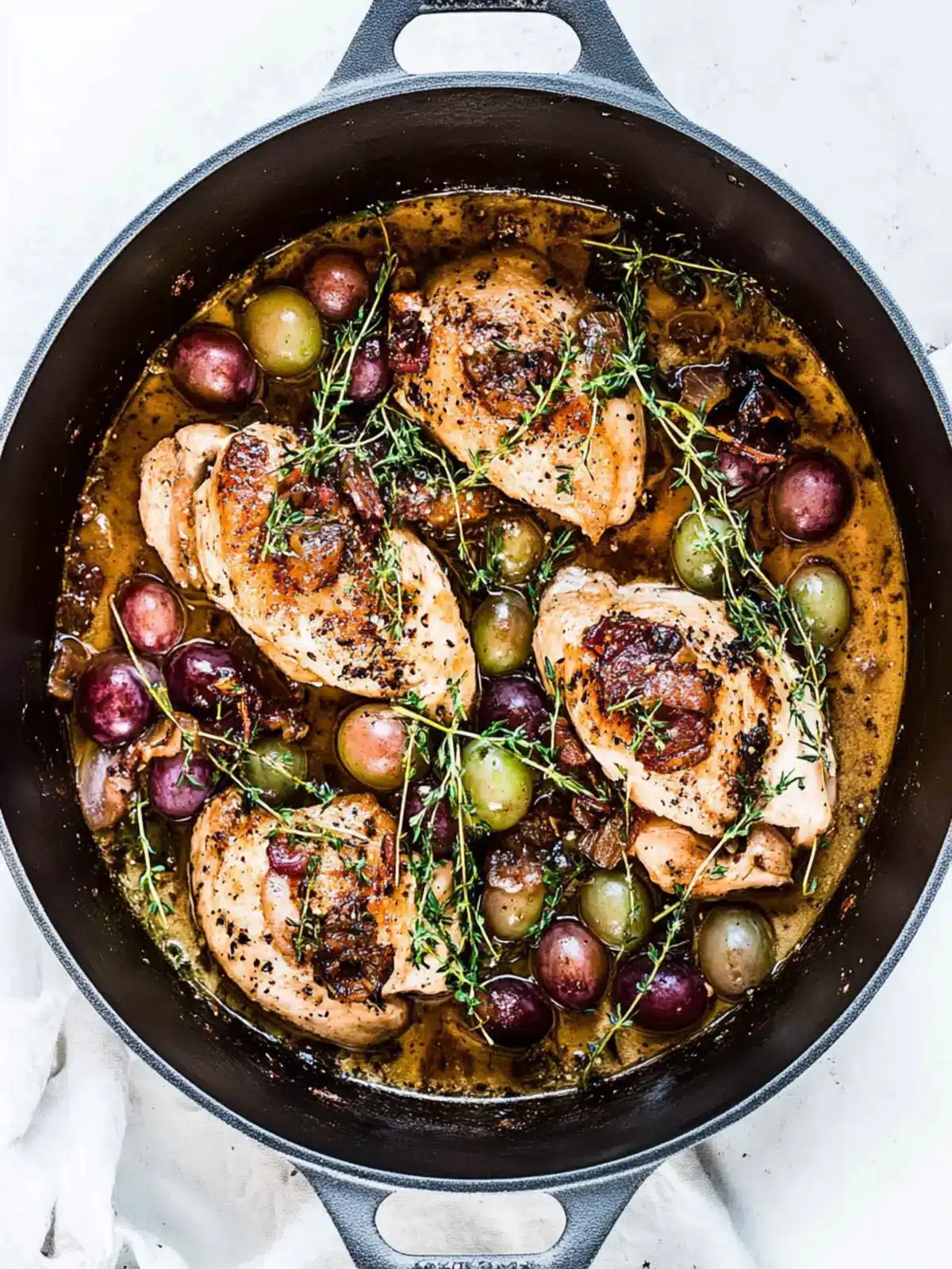 Irresistible Chicken Veronique with Grapes Simple & Delicious 2 Chicken Veronique with Grapes