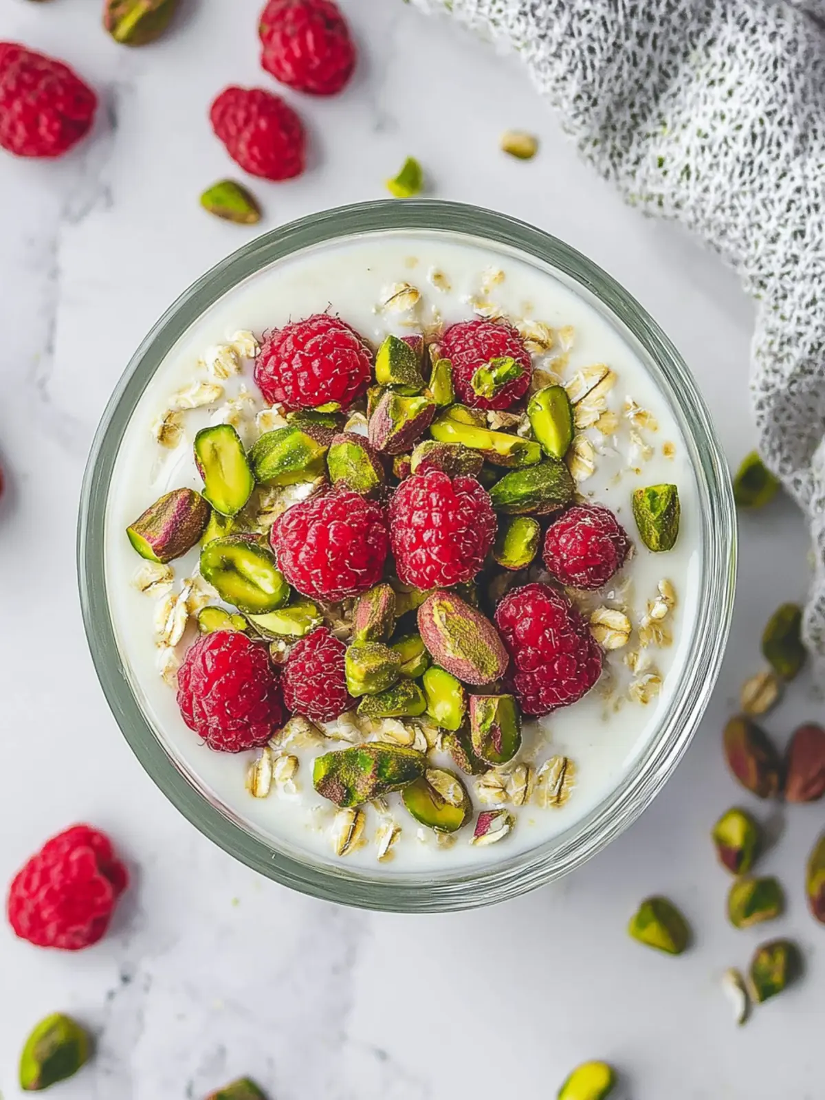 Deliciously Creamy Pistachio Overnight Oats for Busy Mornings 3 Pistachio Overnight Oats