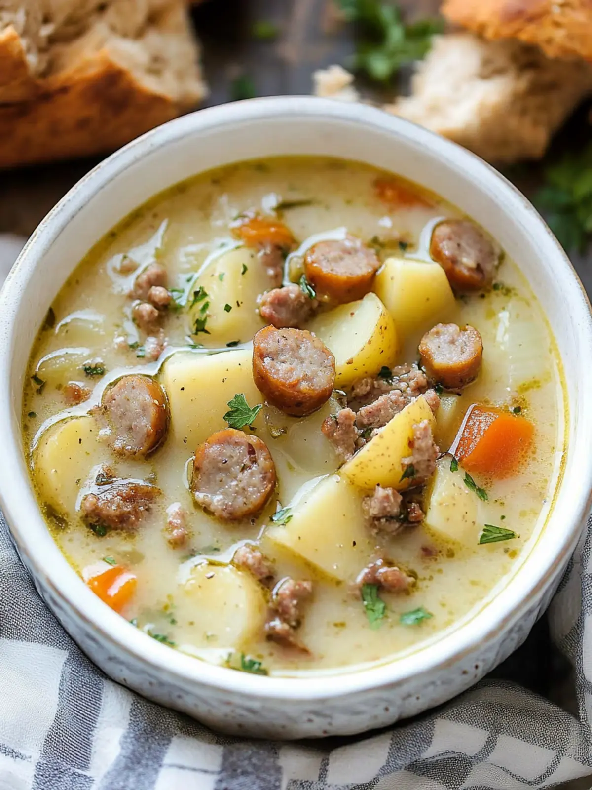 Hearty Classic German Potato Soup With Sausage for Cozy Nights 3 Classic German Potato Soup With Sausage