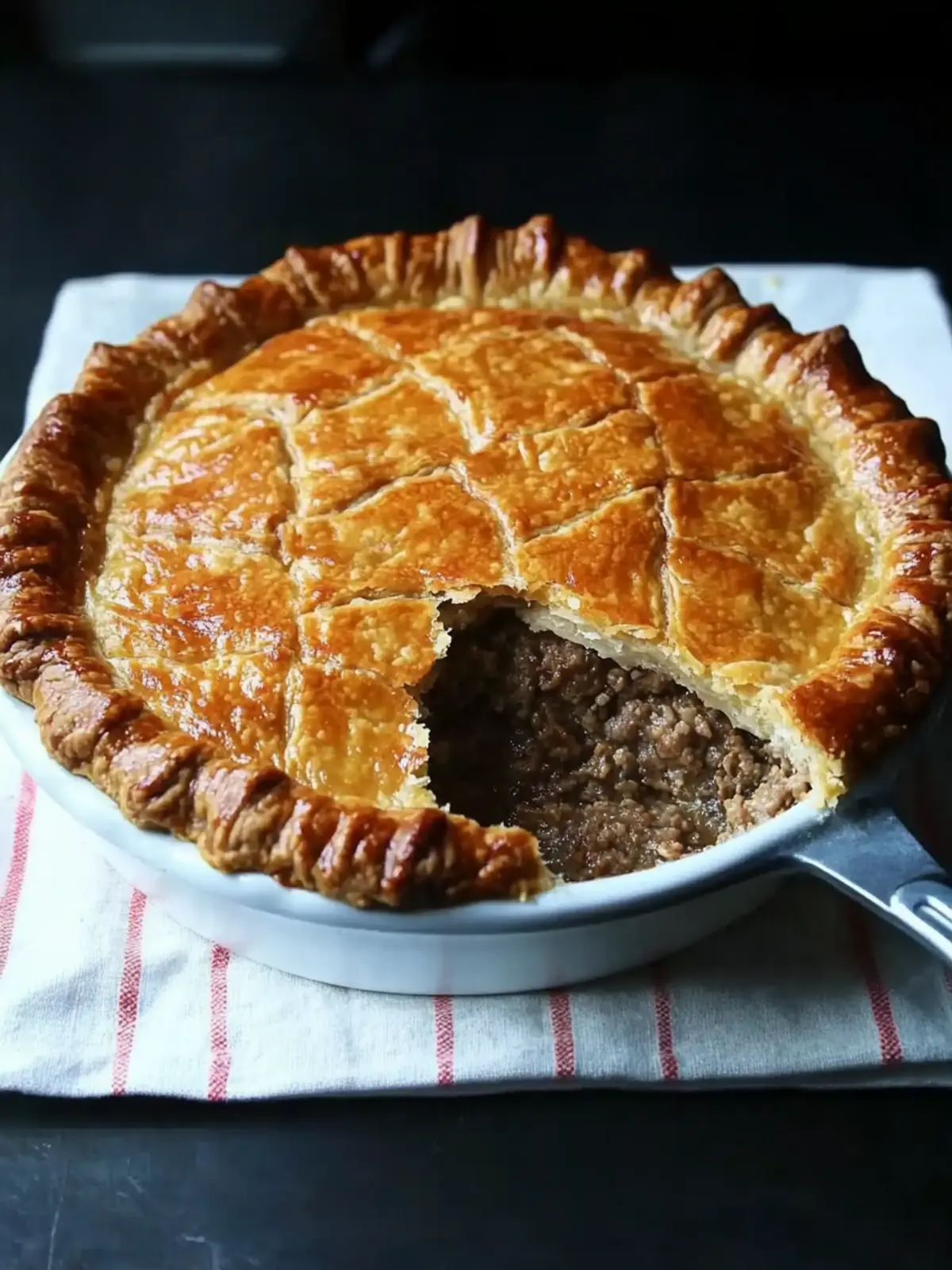 Classic Tourti ¨re: Elevate Comfort with This Savory Meat Pie 2 Classic Tourti ¨re (French-Canadian Meat Pie)