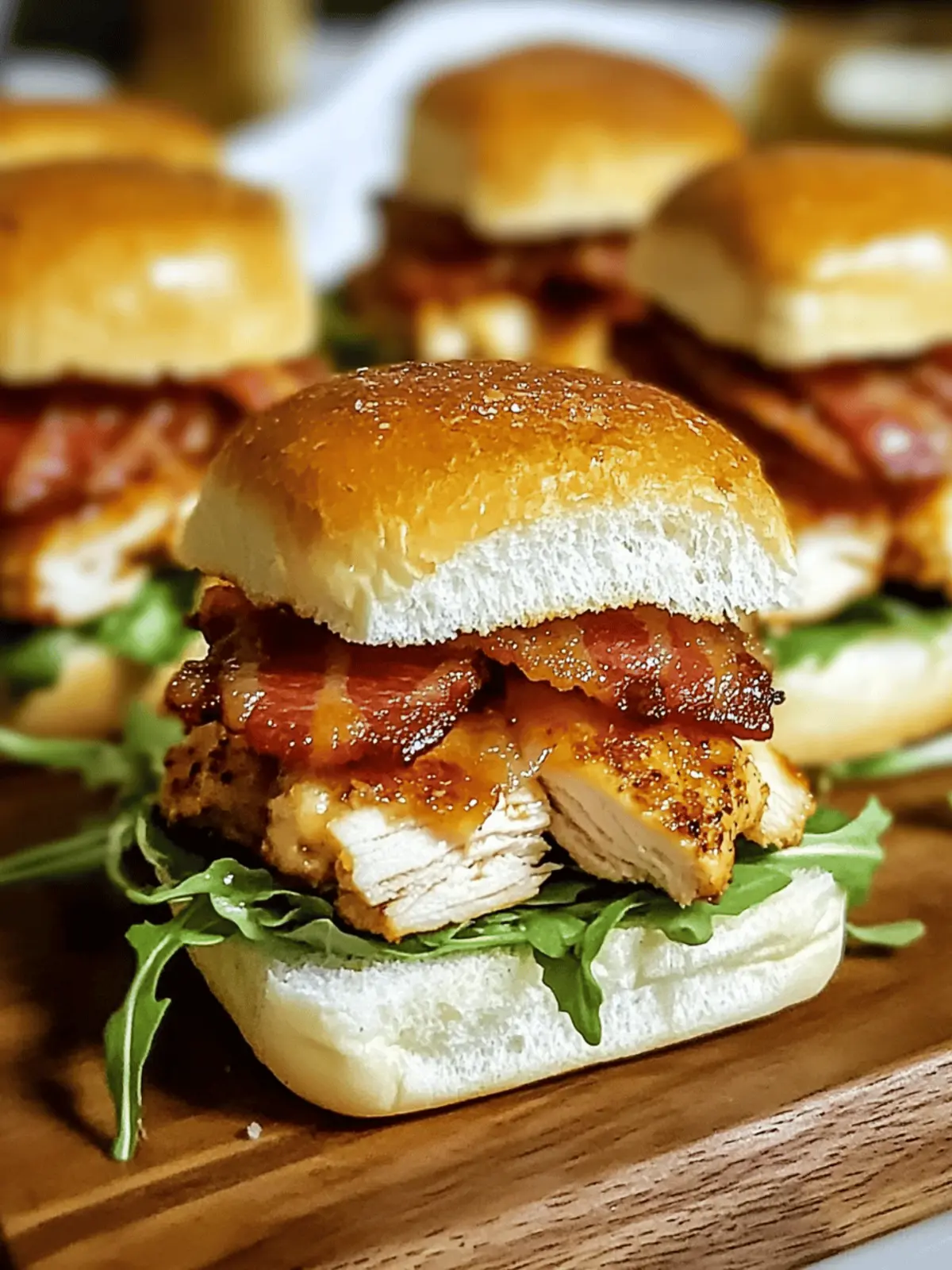 Maple Chicken Bacon Sliders: Your New Favorite Family Meal 4 Maple Chicken Bacon Sliders