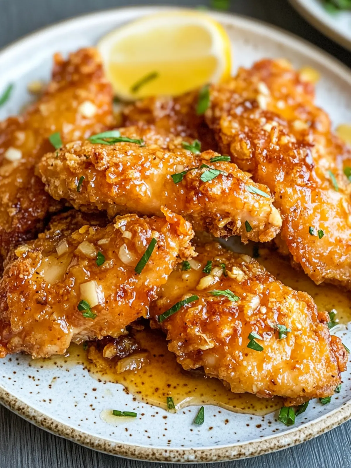 Crispy Air Fryer Honey Butter Garlic Chicken Tenders You ll Love 3 Crispy Air Fryer Honey Butter Garlic Chicken Tenders
