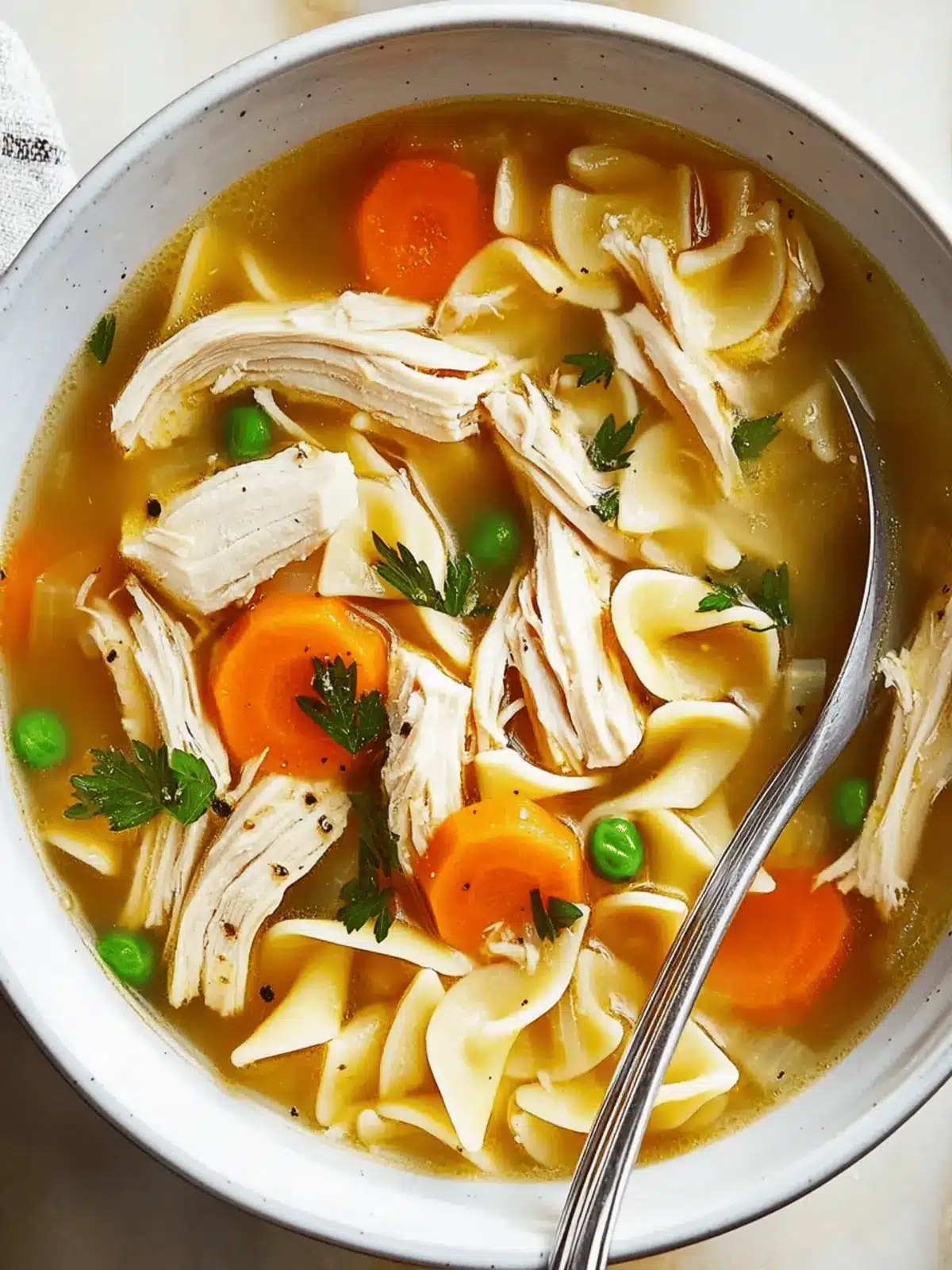 Heartwarming Chicken Noodle Soup for Ultimate Comfort 4 Chicken Noodle Soup