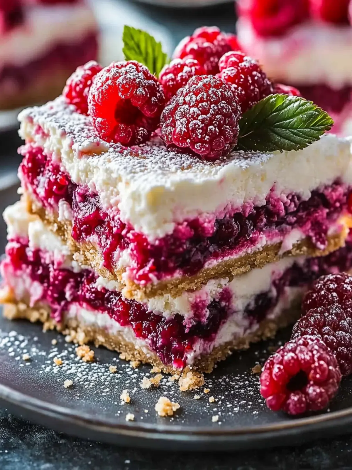 Decadent Raspberry Cheesecake Bars for Sweet Summer Bliss 2 Raspberry Cheesecake Bars